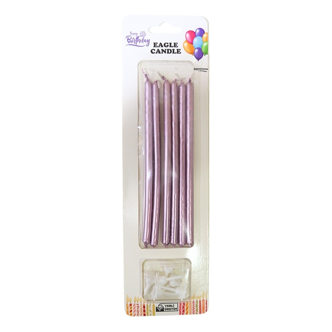 15 cm Pasta Mumu 6'lı - Pembe