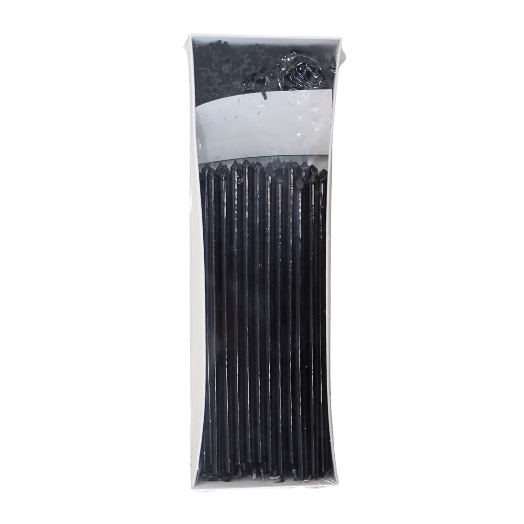 20 cm Pasta Mumu 72'li - Siyah