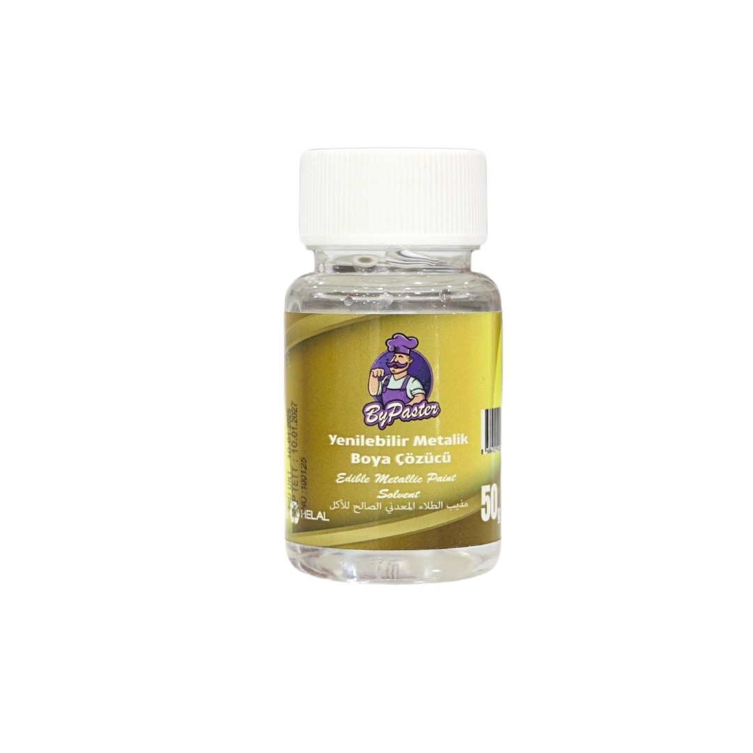 Yenilebilir Metalik Boya Çözücü 50 gr