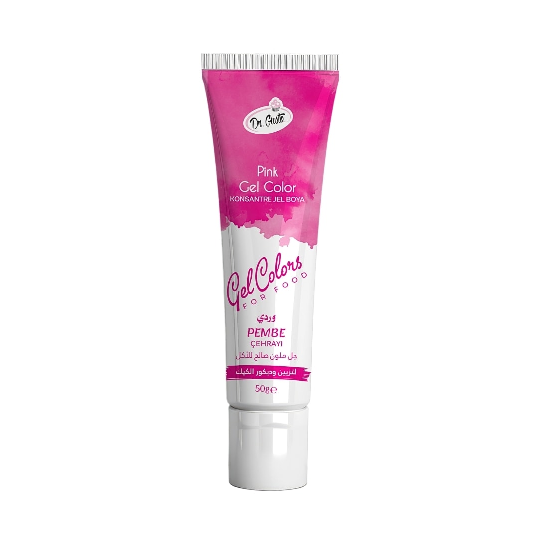 Dr Gusto Jel Gıda Boyası 50 gr - Pembe