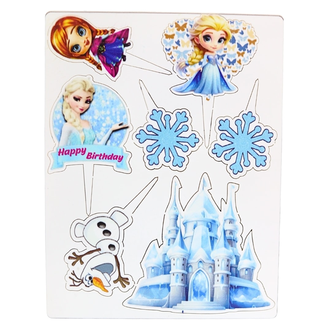 Resimli Karakter Pleksi Hazır Kesim - Frozen 2