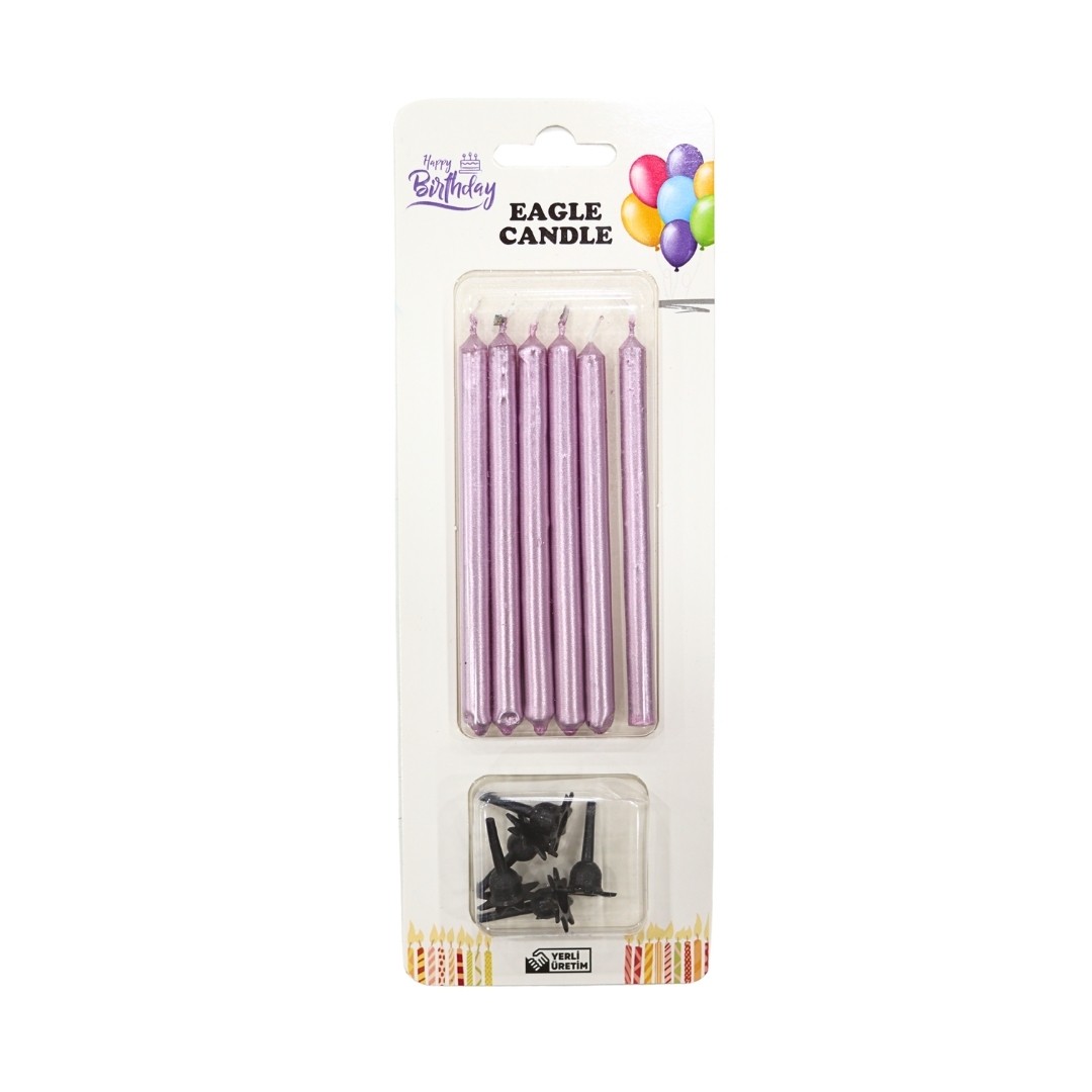 10 cm Pasta Mumu 6'lı - Pembe
