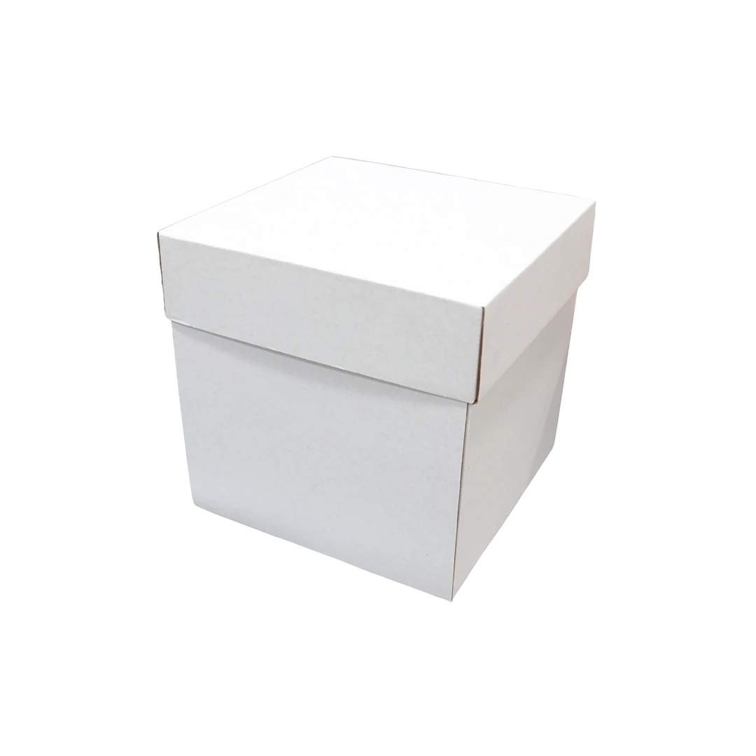 Beyaz Pasta Kutusu - 25x25x25 cm