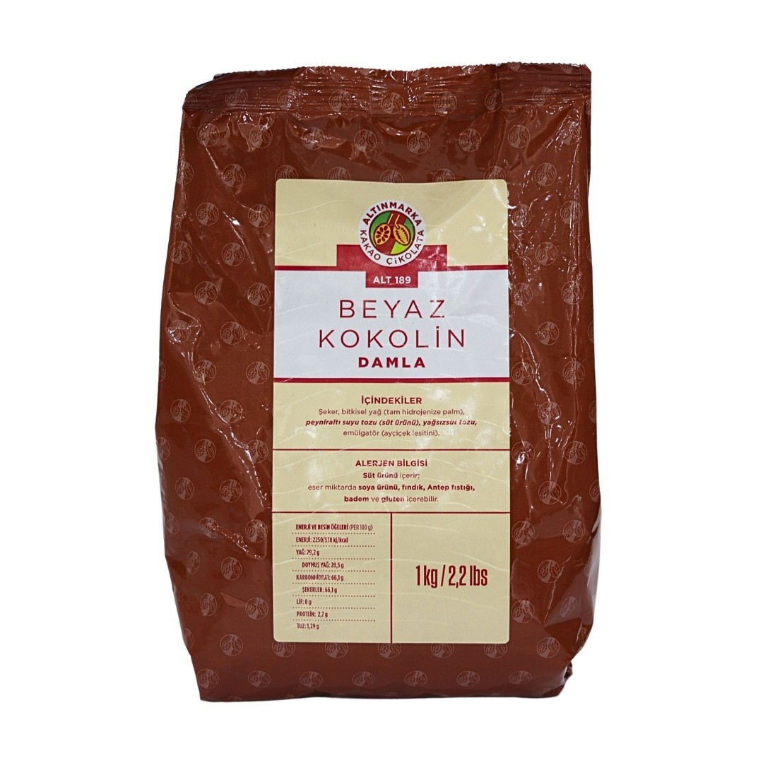 Damla Konfiseri 1 kg - Beyaz-