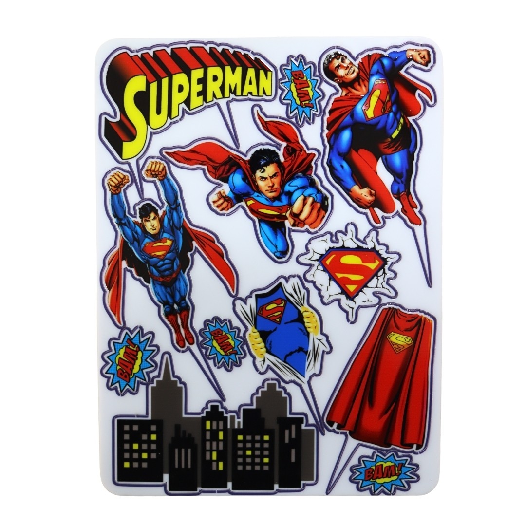 Resimli Karakter Pleksi Hazır Kesim - Superman