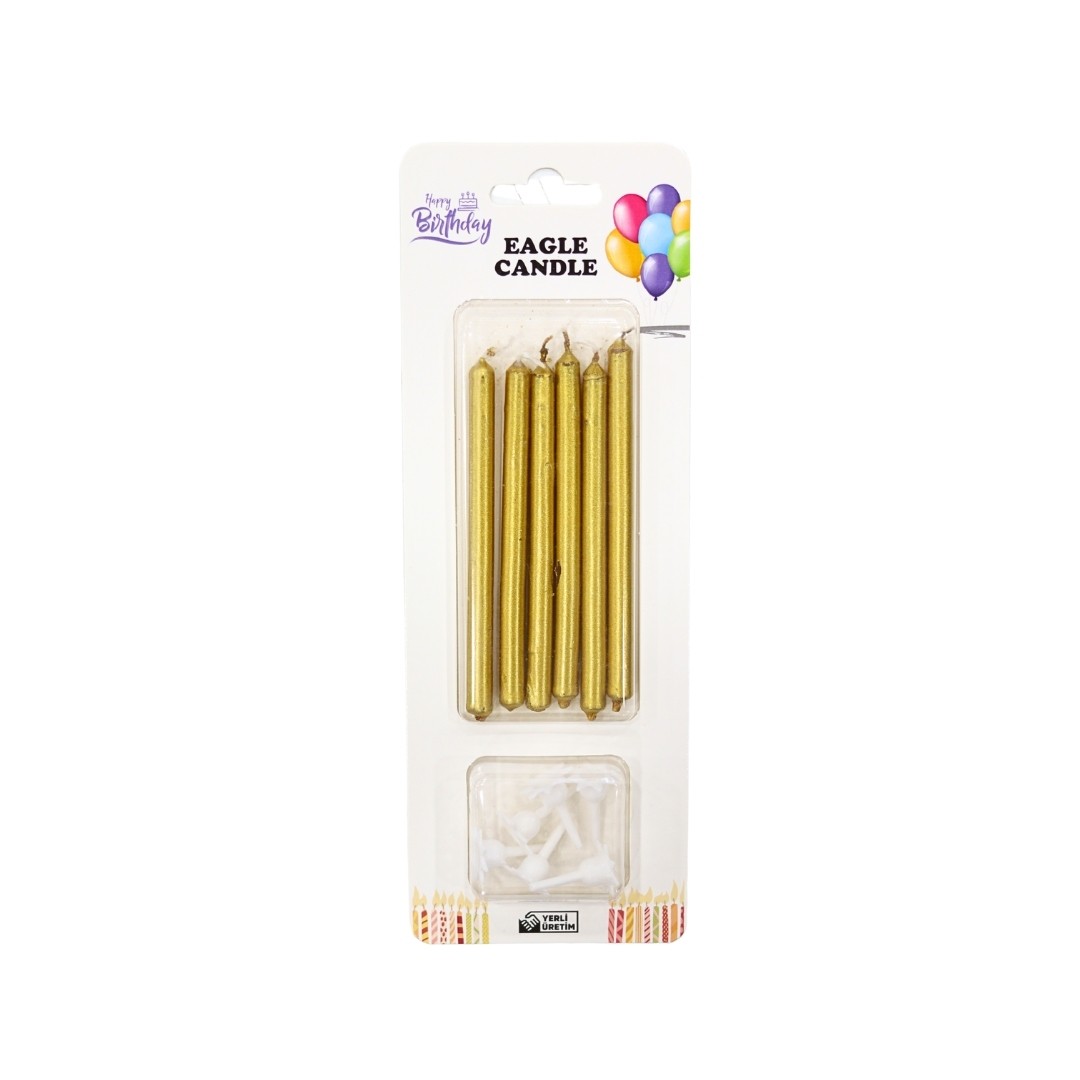 10 cm Pasta Mumu 6'lı - Gold