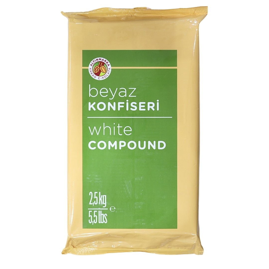 Konfiseri 2,5 kg - Beyaz ALT450