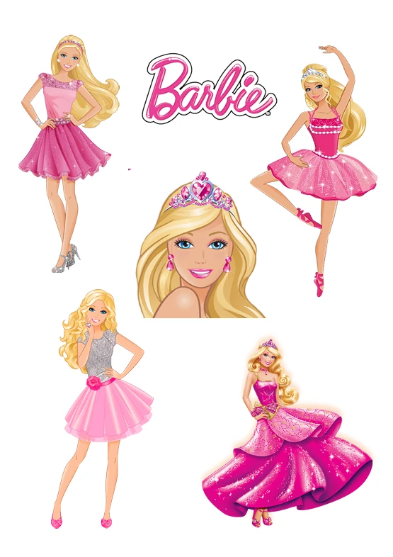 Hazır Yenilebilir Baskı - Barbie 2