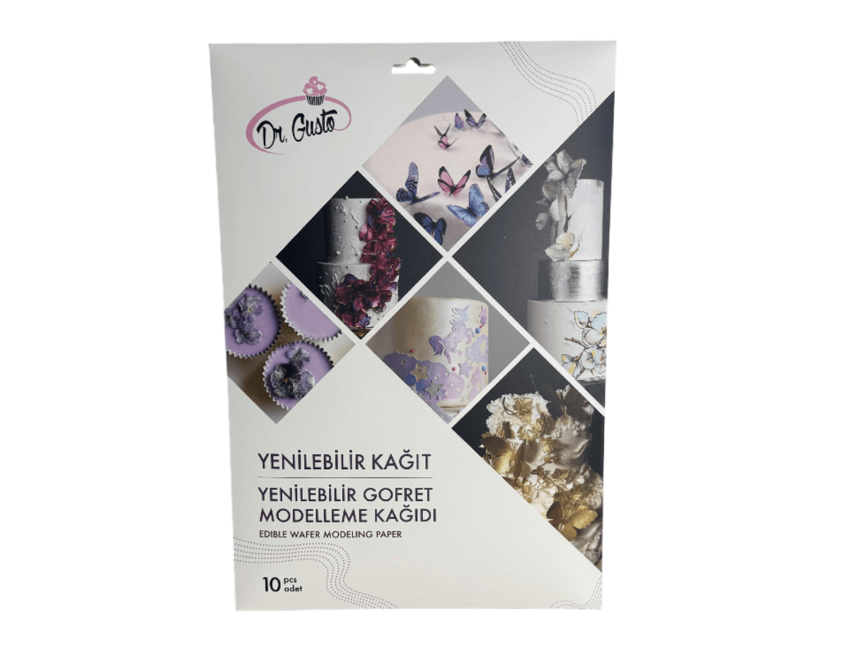 Yenilebilir Kağıt 10'lu (Modelleme Kağıdı)
