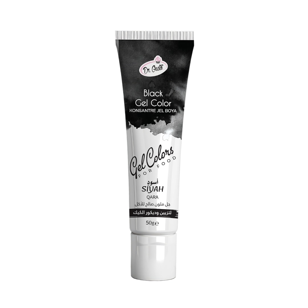 Dr Gusto Jel Gıda Boyası 50 gr - Siyah