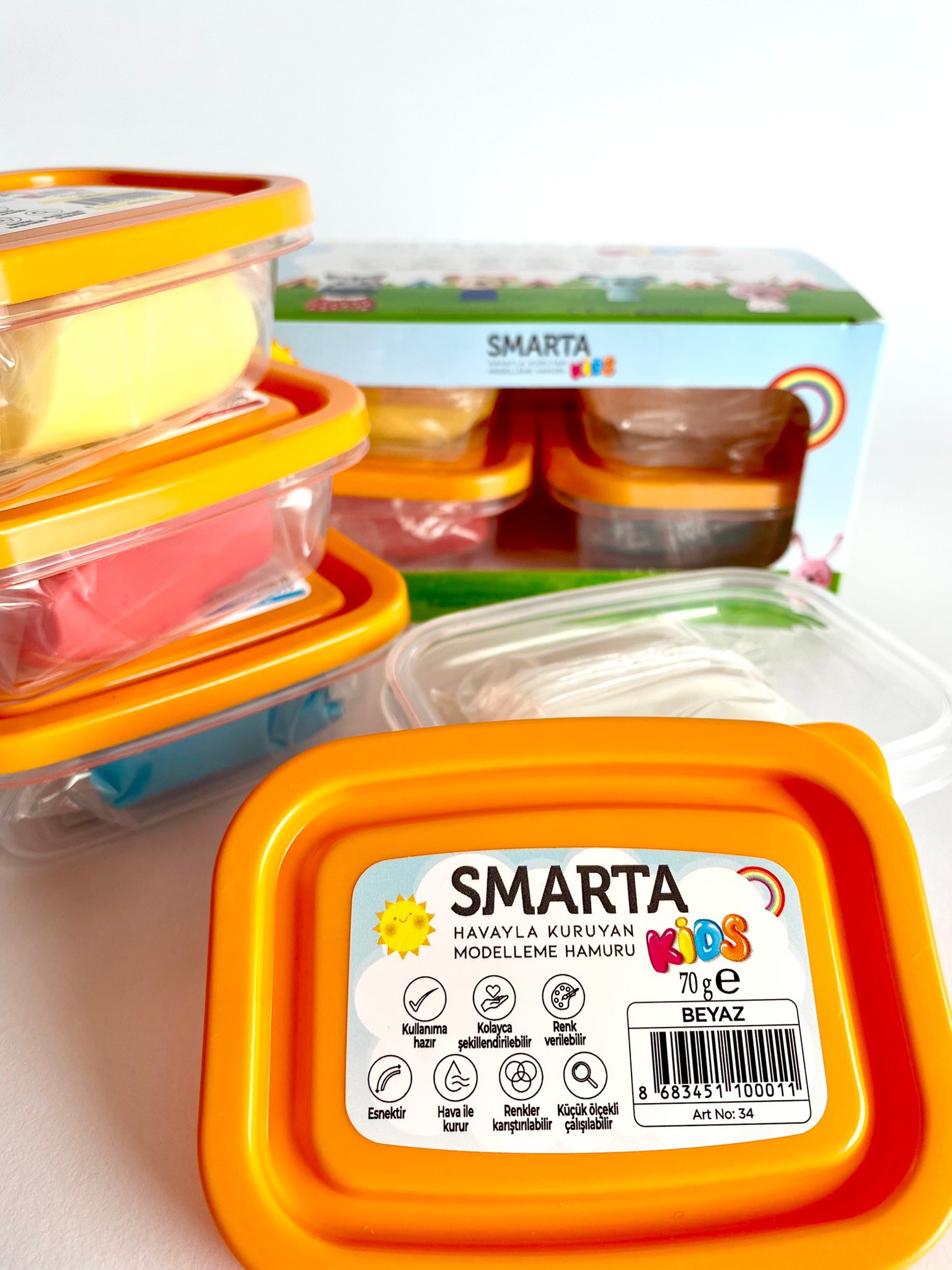 Smarta™ Kids 4 Renkli Oyun Seti