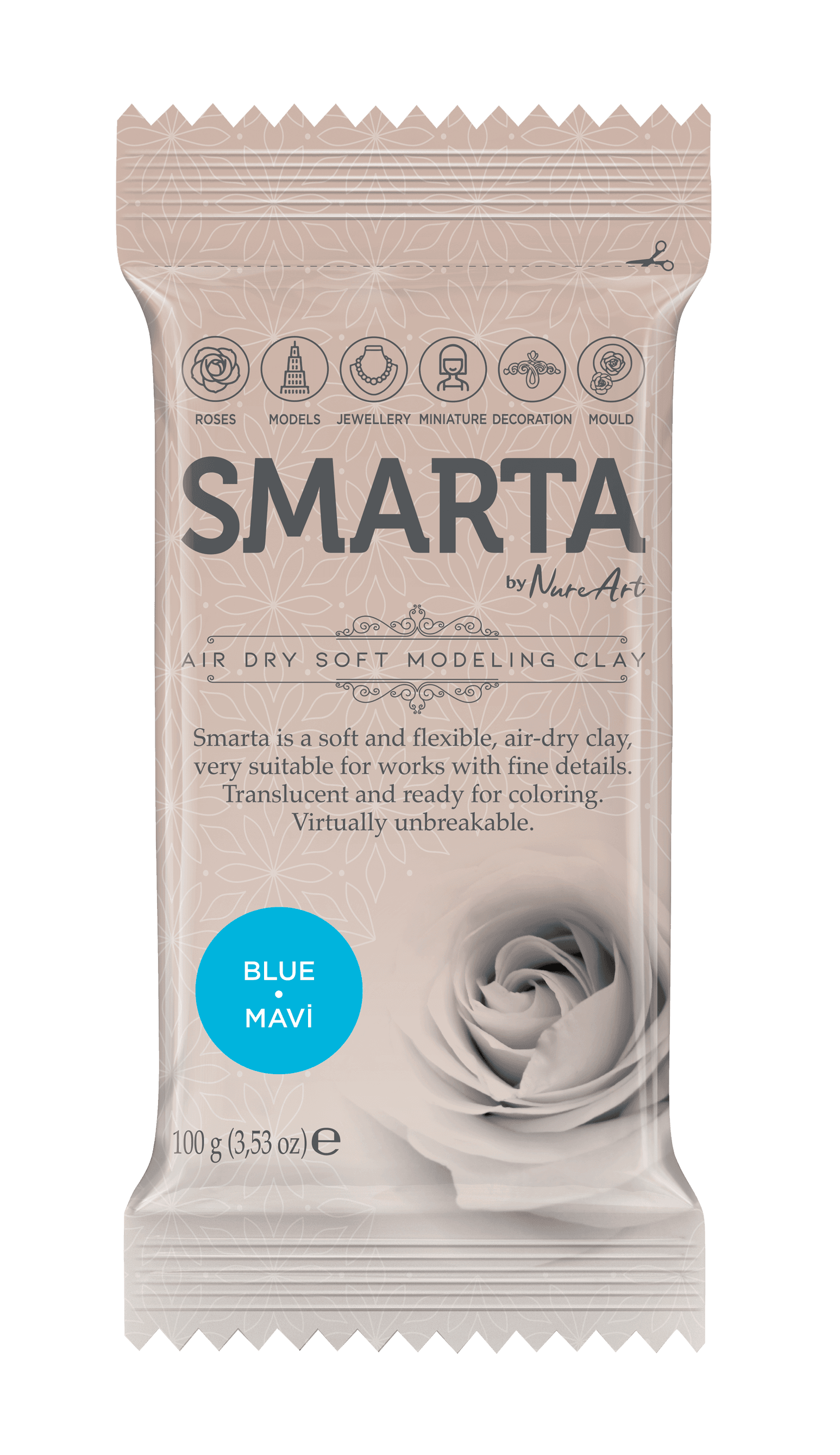 Smarta™ Modelleme Hamuru 100gr - Mavi