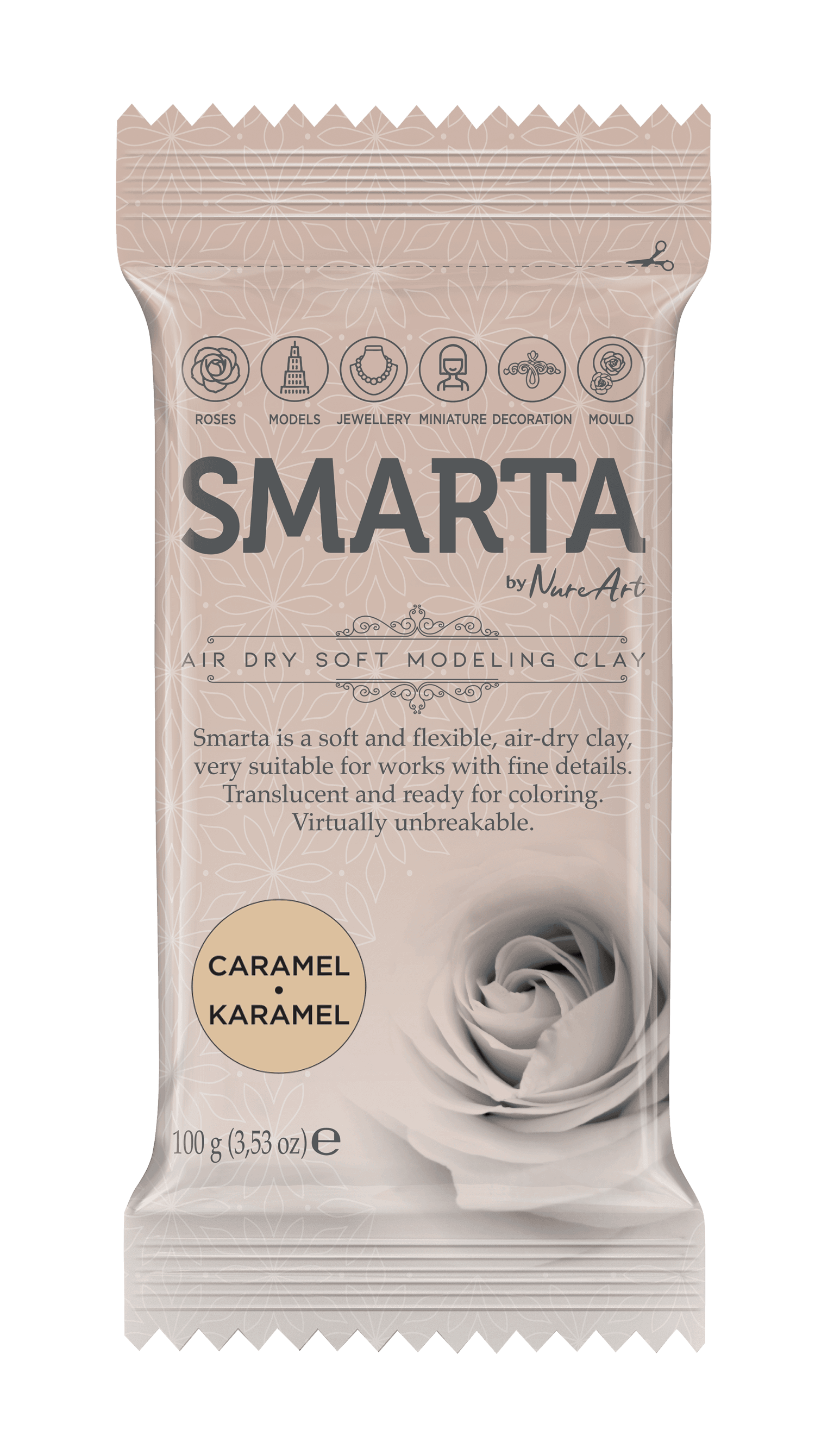 Smarta™ Modelleme Hamuru 100gr - Karamel