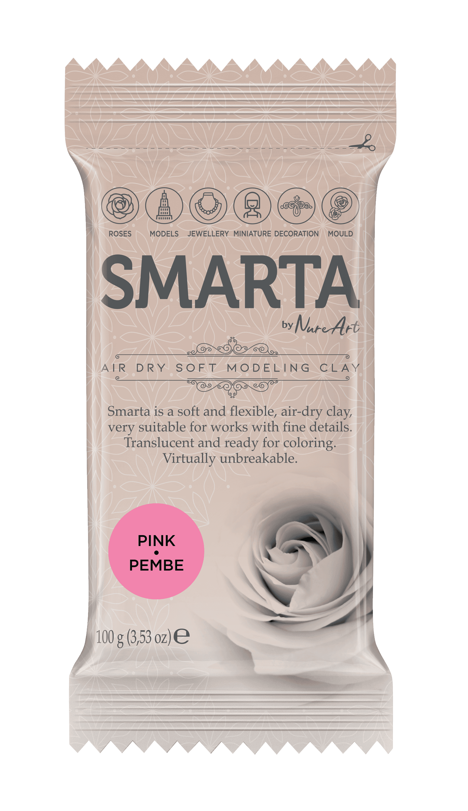 Smarta™ Modelleme Hamuru 100gr - Pembe