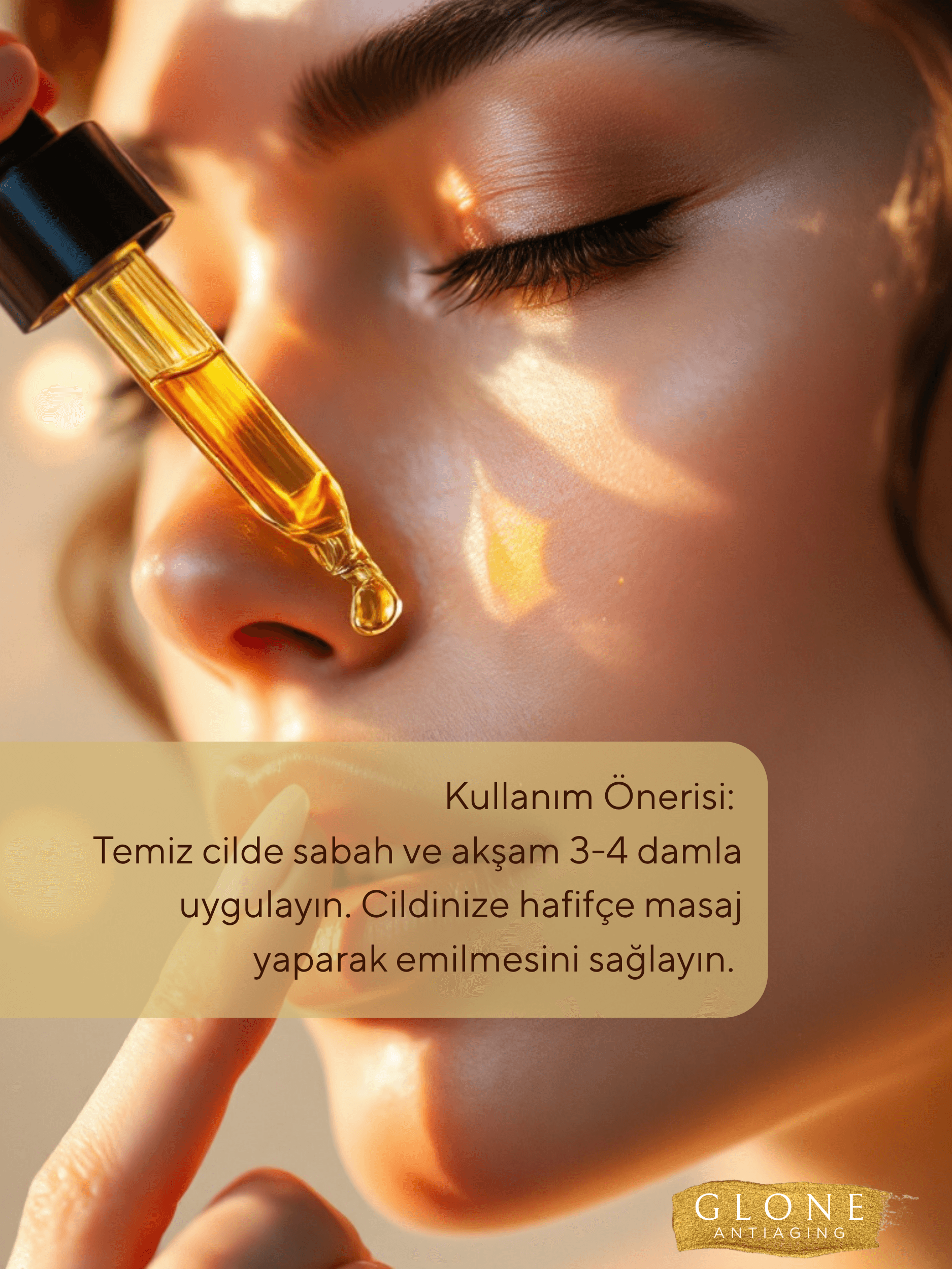 Anti Aging Yüz Serumu 50 ml | Kol I&III+Glutatyon+Somon DNA - Niasinamid+HA ile Kırışık/Leke Karşıtı