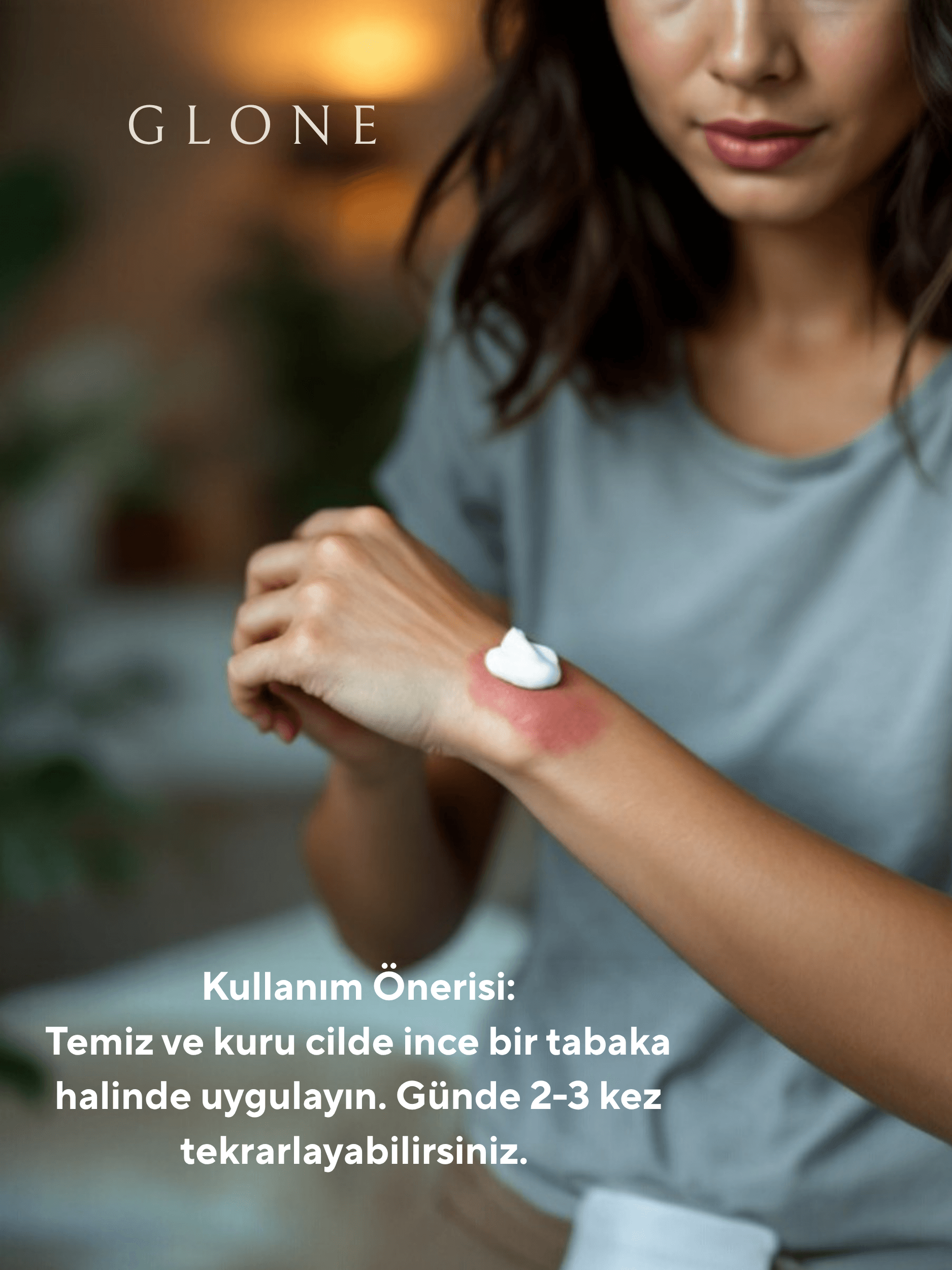 GLONE Çinko Oksit Krem | Panthenol, Lanolin & Allantoin İçeren Hassas Cilt ve Pişik Önleyici Krem | Doğal Bariyer Koruma & Nemlendirme
