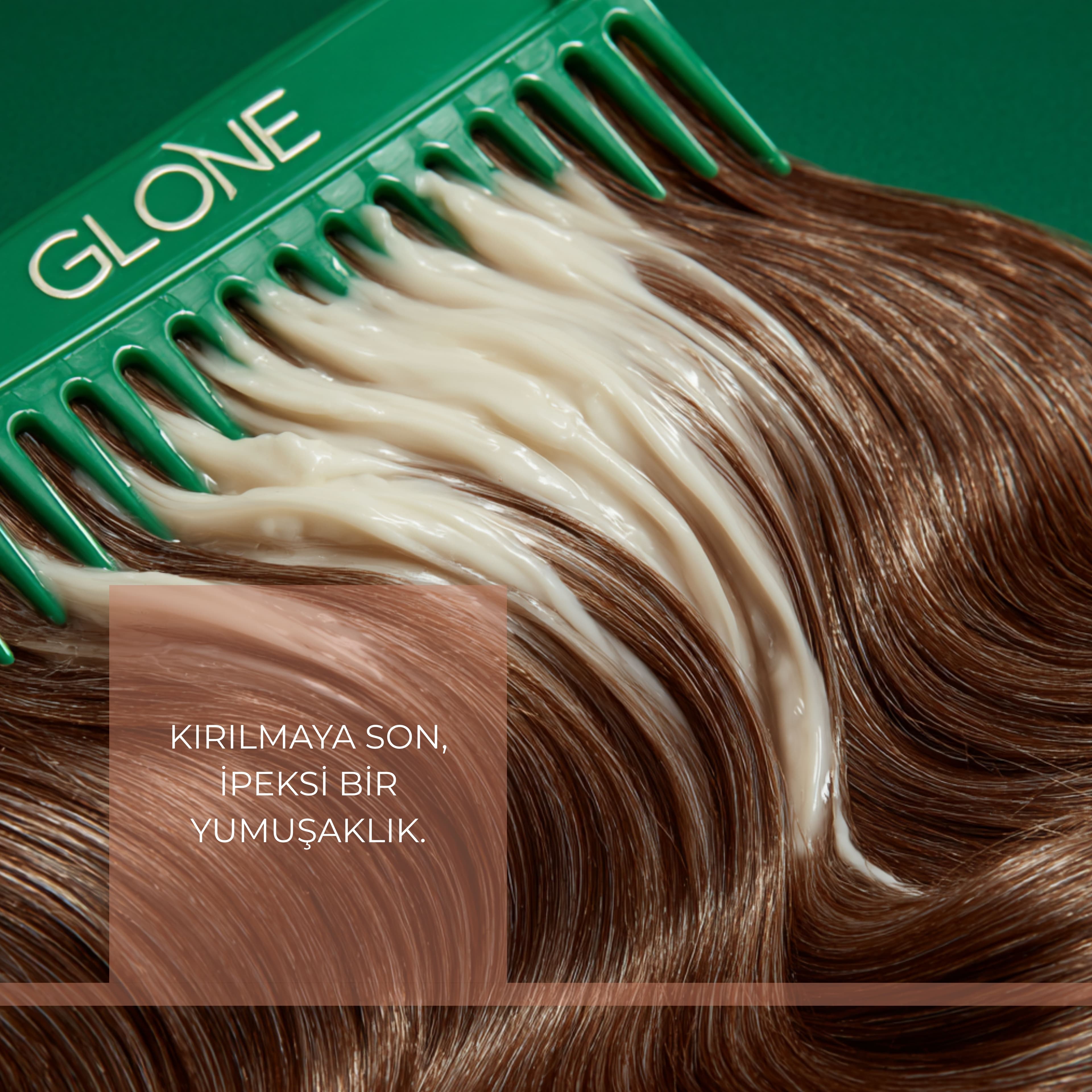 GLONE Dökülme Karşıtı Saç Kremi | Panthenol, Tocopherol & Behentrimonium Chloride İçerik - Saç Dökülmesini Önleyici, Yoğun Nemlendirme ve Onarıcı Bakım 200 ml