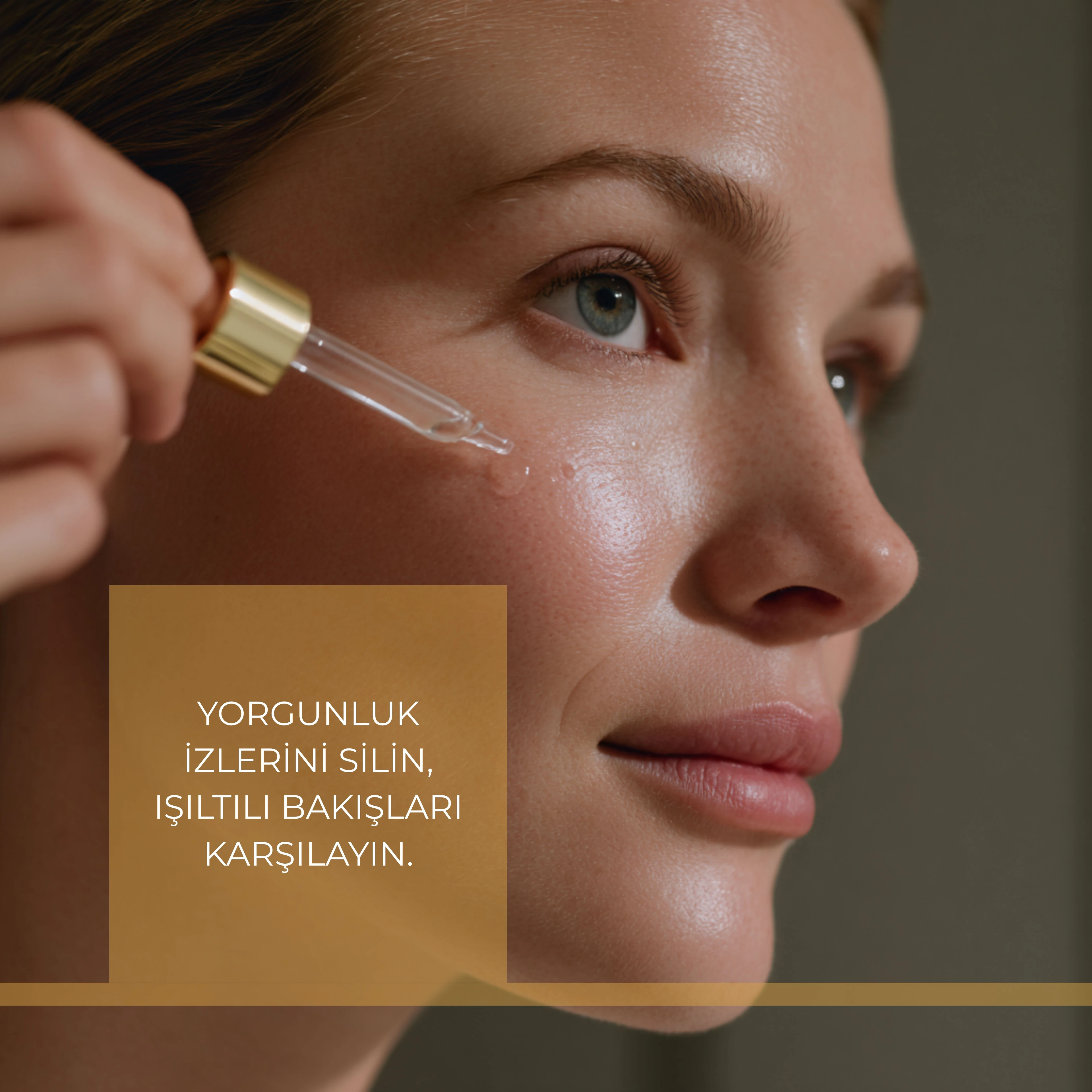 Yoğun Anti Aging Göz Serumu 30ml | Kollajen I+III & Glutatyon & Somon DNA İle Anında Etki 