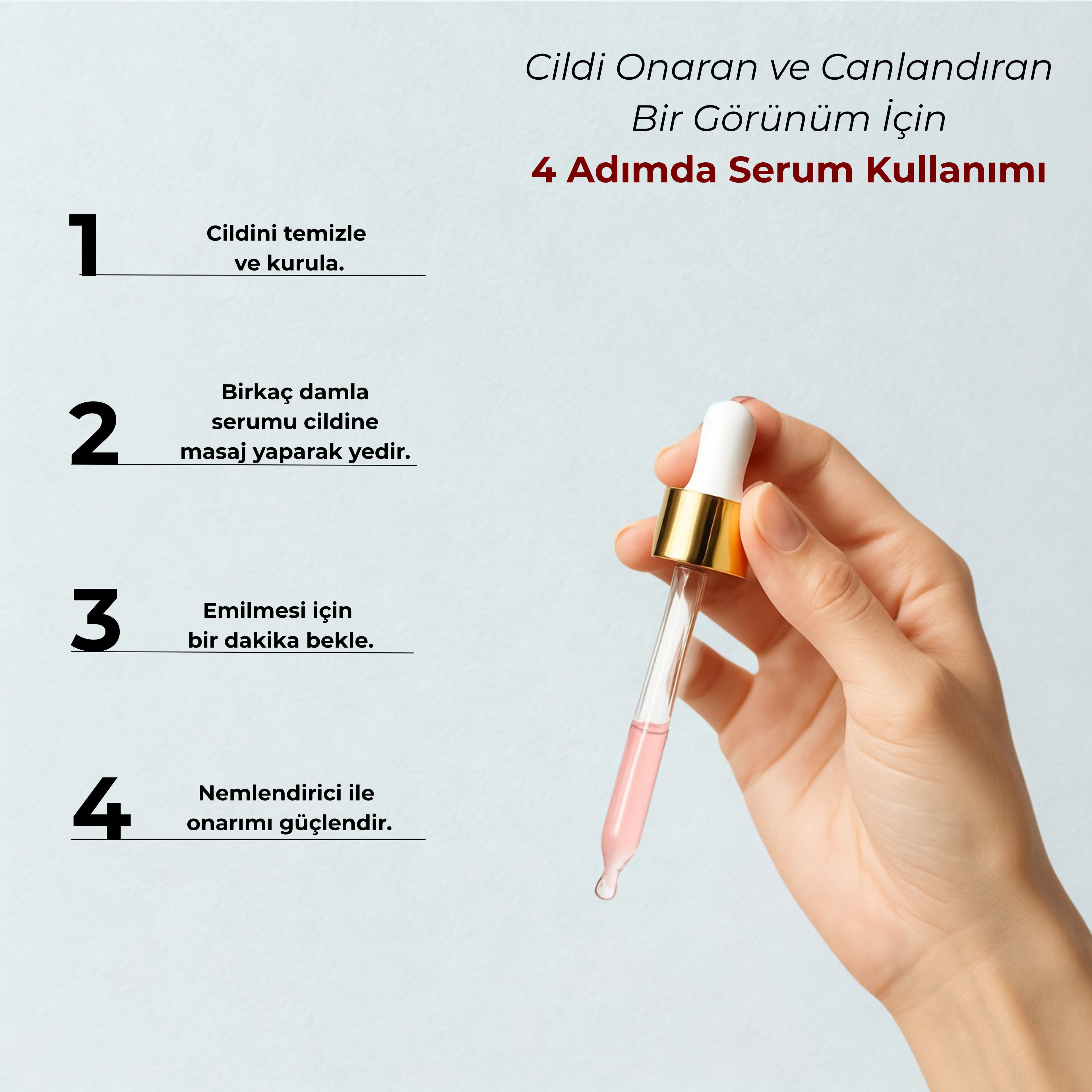 GLONE Somon DNA Onarıcı Serum 30ml | Somon DNA, Collagen & Hyaluronik Asit İçeren Anti-Aging Serum | Kırışıklık Onarımı ve Cilt Yenileme