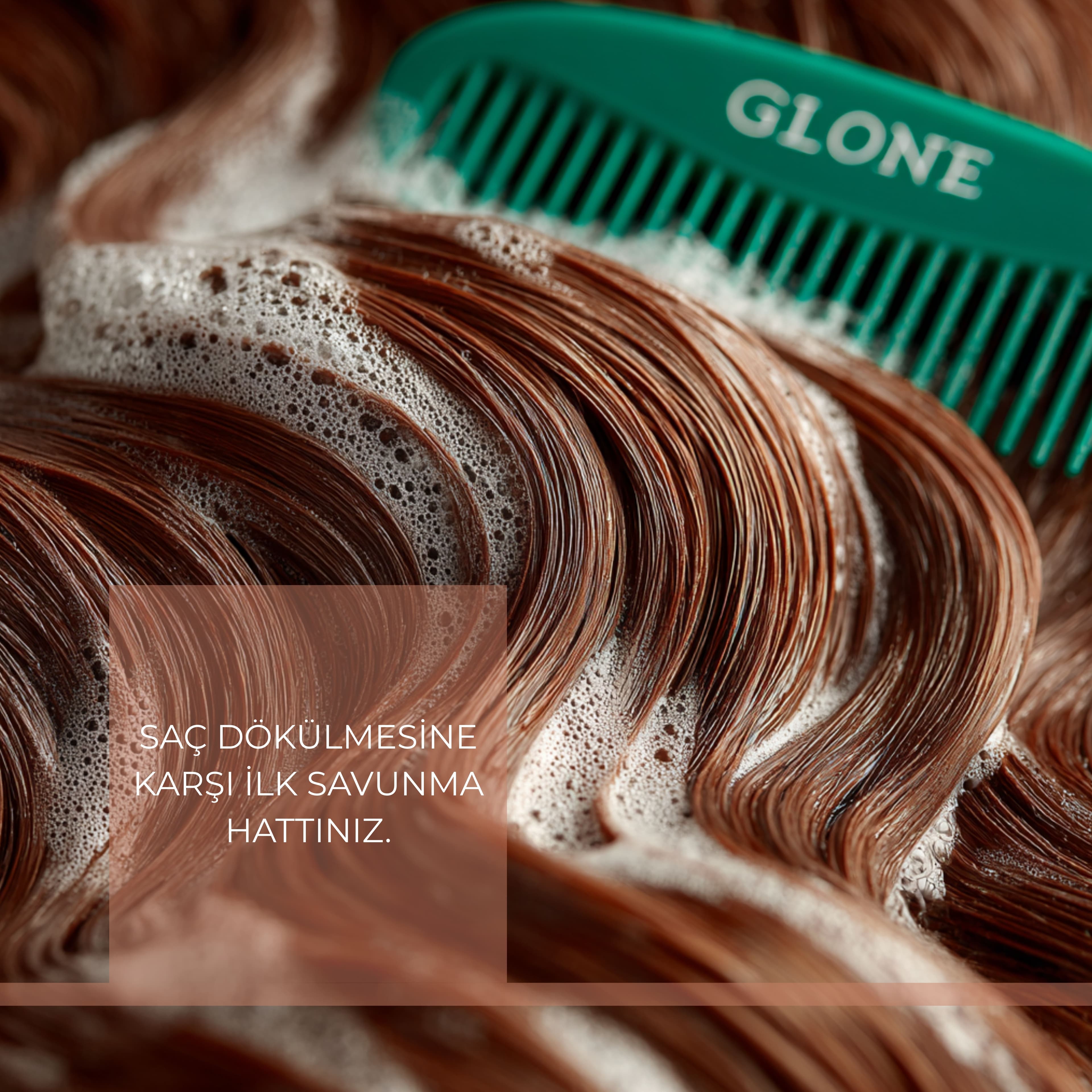 GLONE Anti Hair Loss Shampoo %3 Procapil Dökülme Karşıtı Şampuan 250ml – Biotinli, Keratinli, Ginseng & Kafein İçerikli, Tüm Saç Tipleri İçin