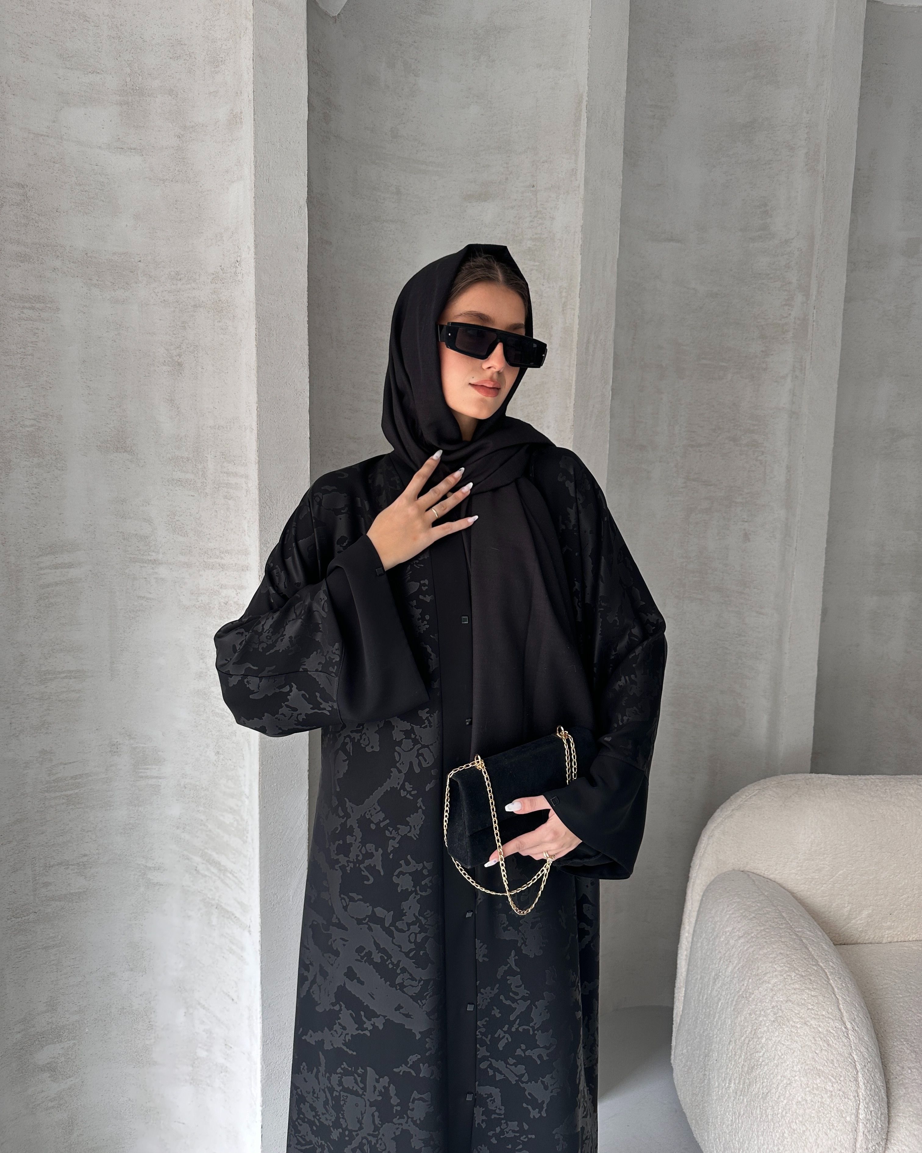 Desenli Abaya