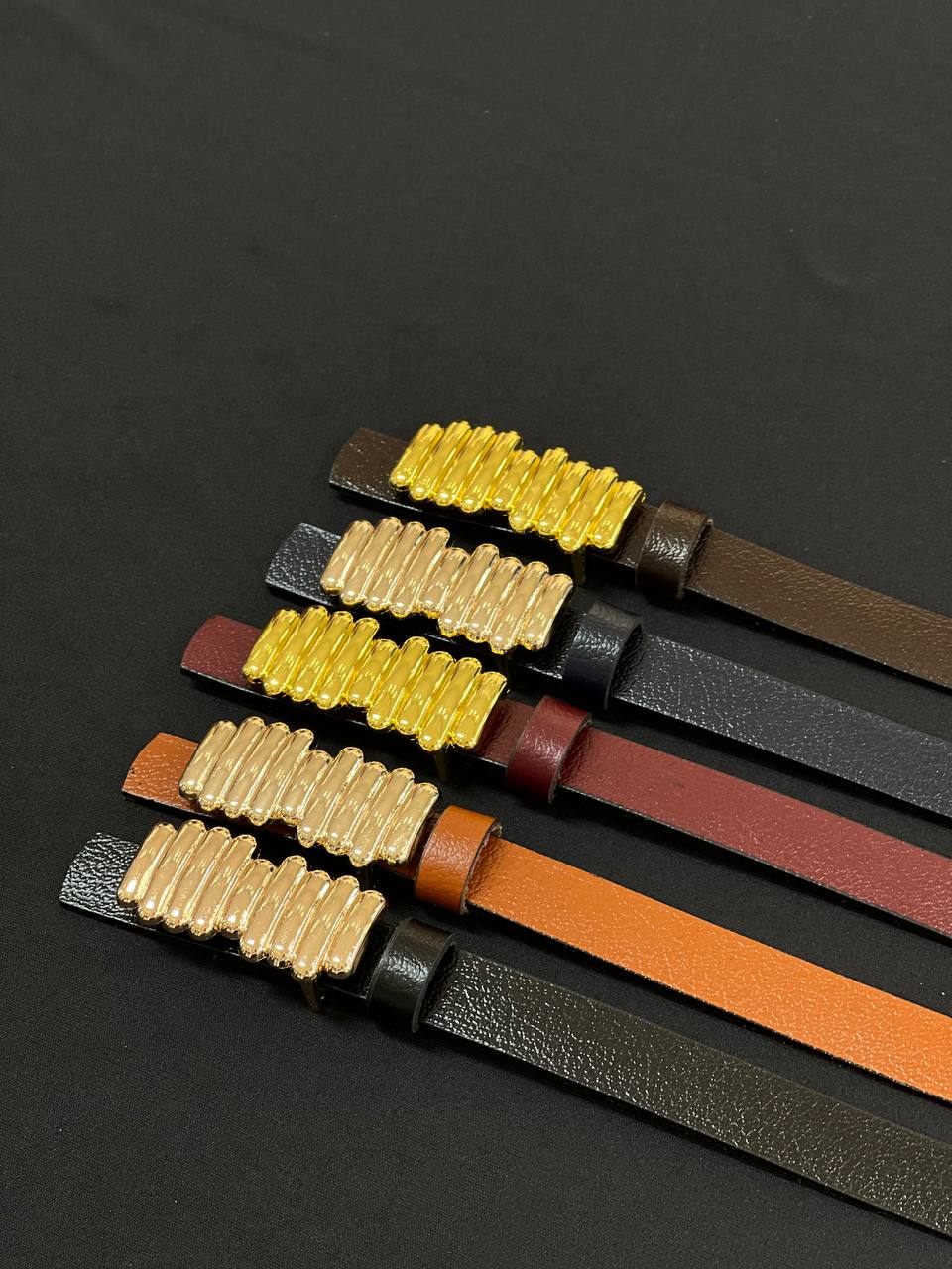 Gold Aksesuar Detaylı Kadın Kemer