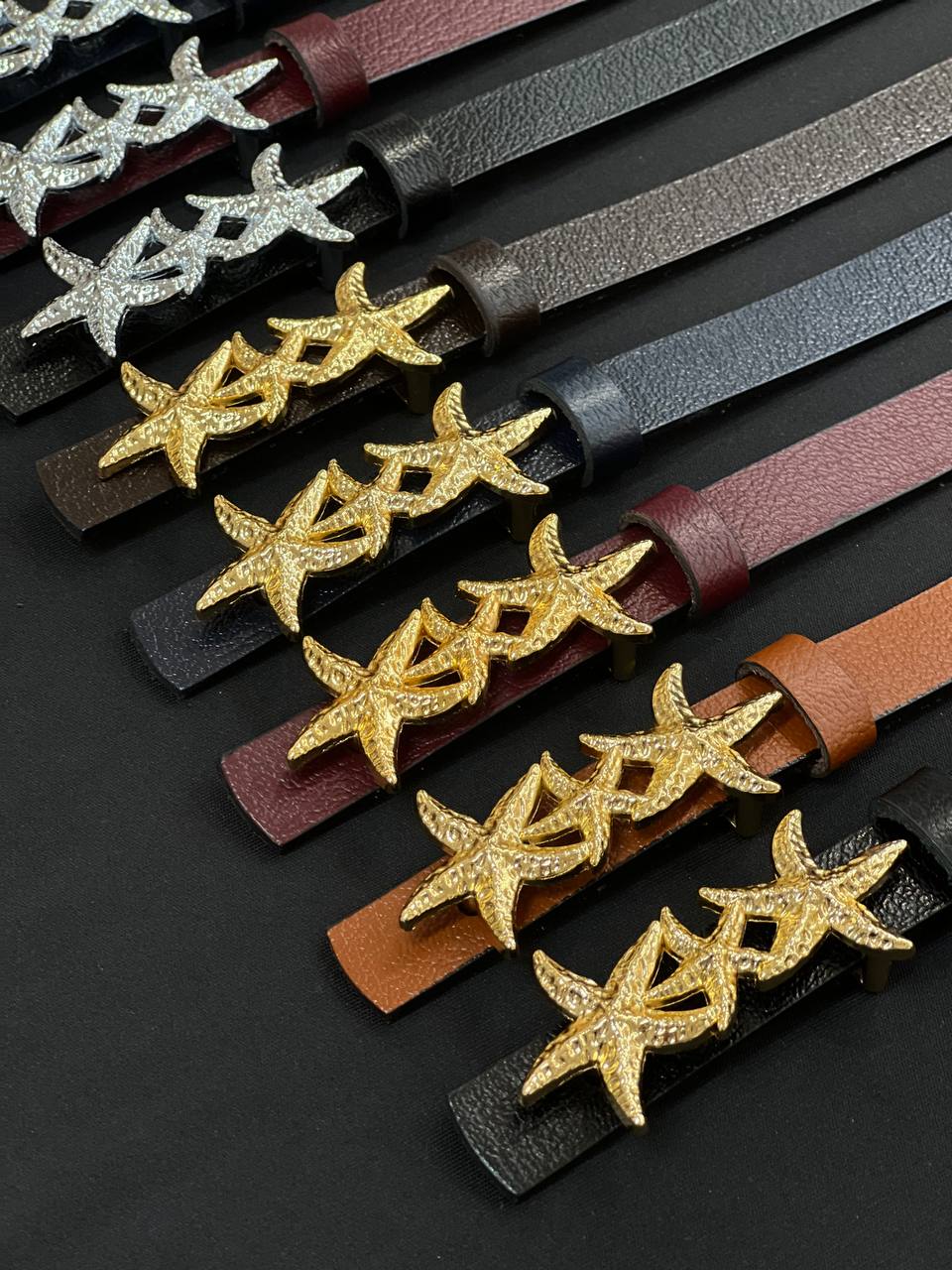 Yıldız Tokalı Kadın İnce Kemer