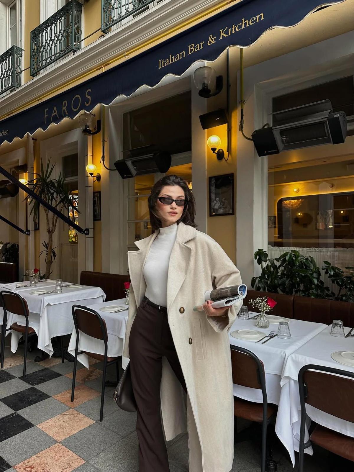 Premium Uzun Kaşe Kaban