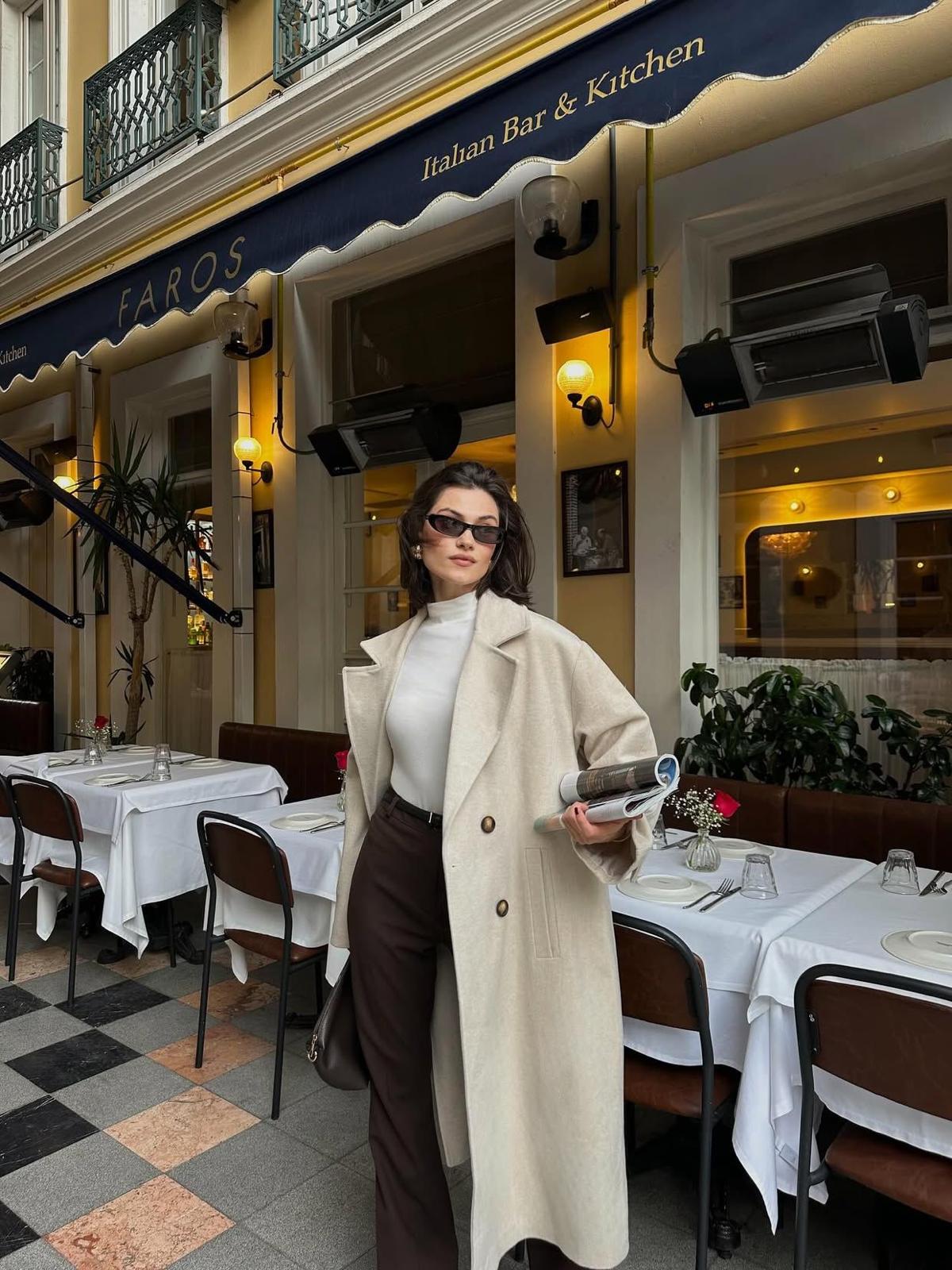 Premium Uzun Kaşe Kaban