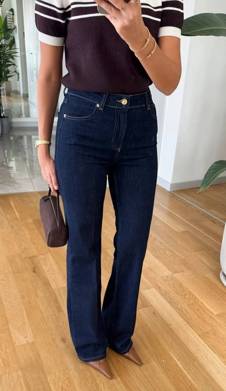 Orjinal Marka Kadın Isla Flare Jean