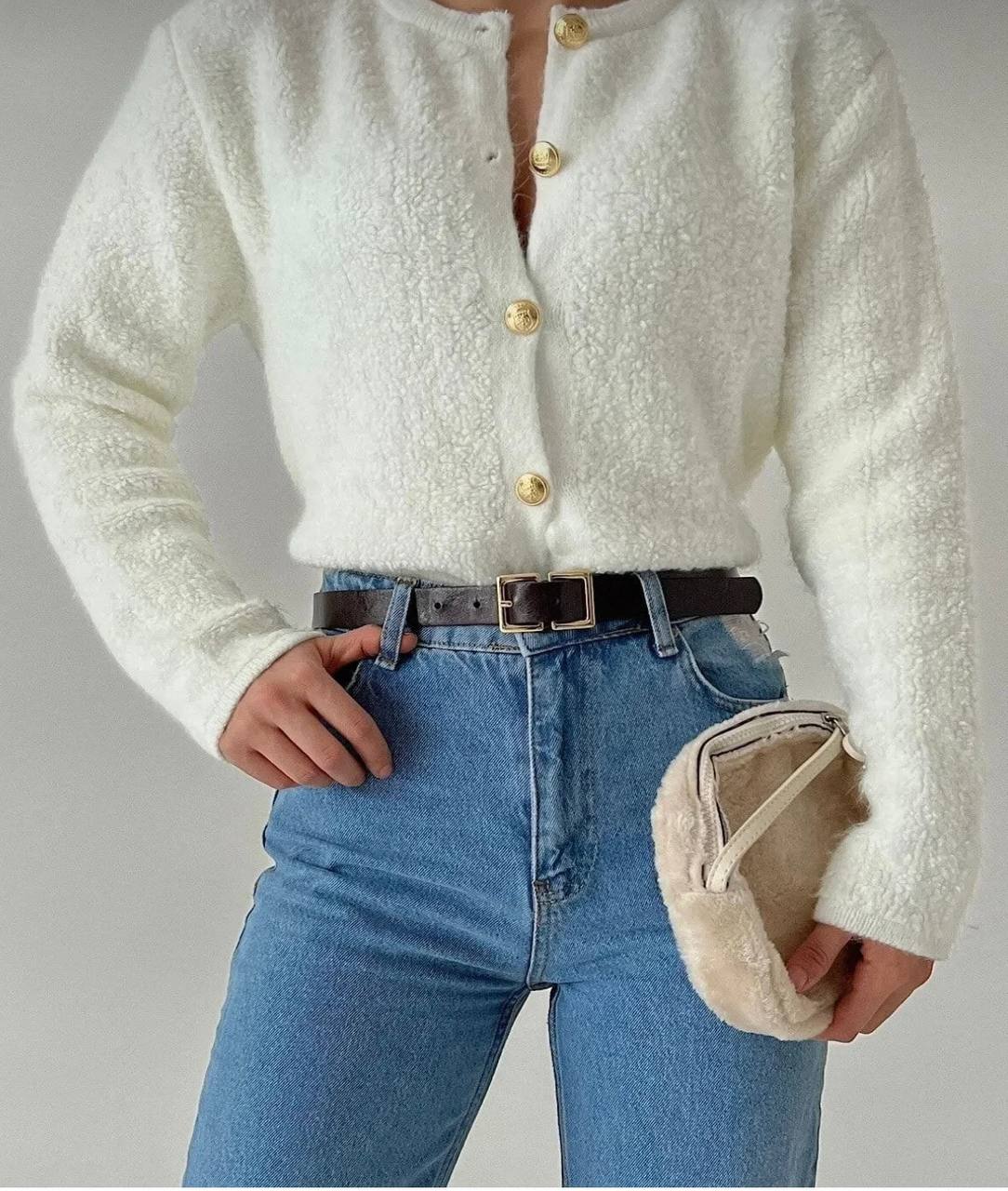 Massimo Model Kalite Yumoş Hırka Lacivert - bej