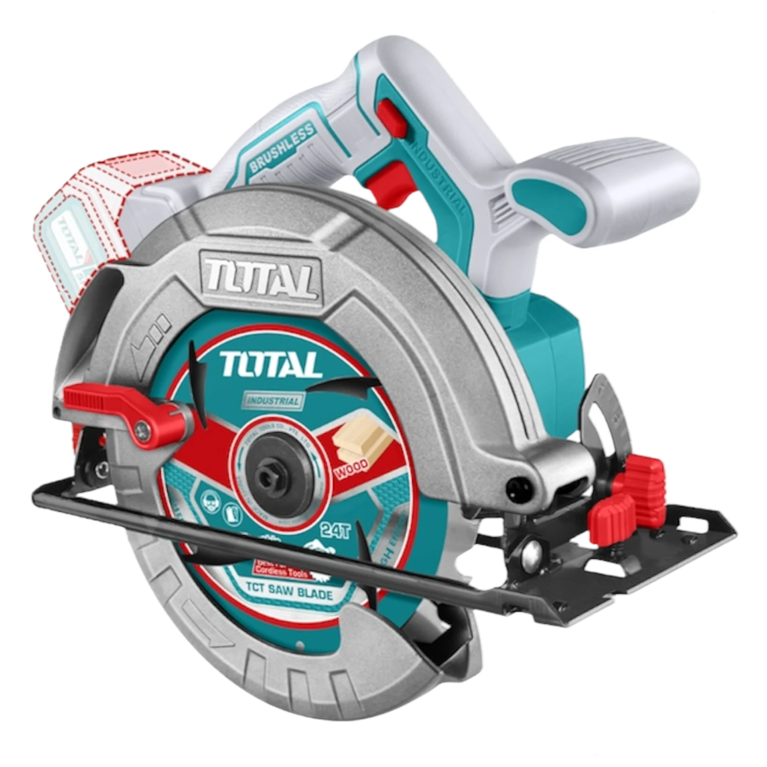 TOTAL 2'li Avantaj Set Daire Testere ve Zımba Tabancası -TOSLI240866E