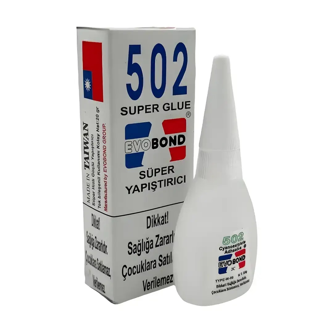 Evobond 502 Süper Yapıştırıcı 20gr