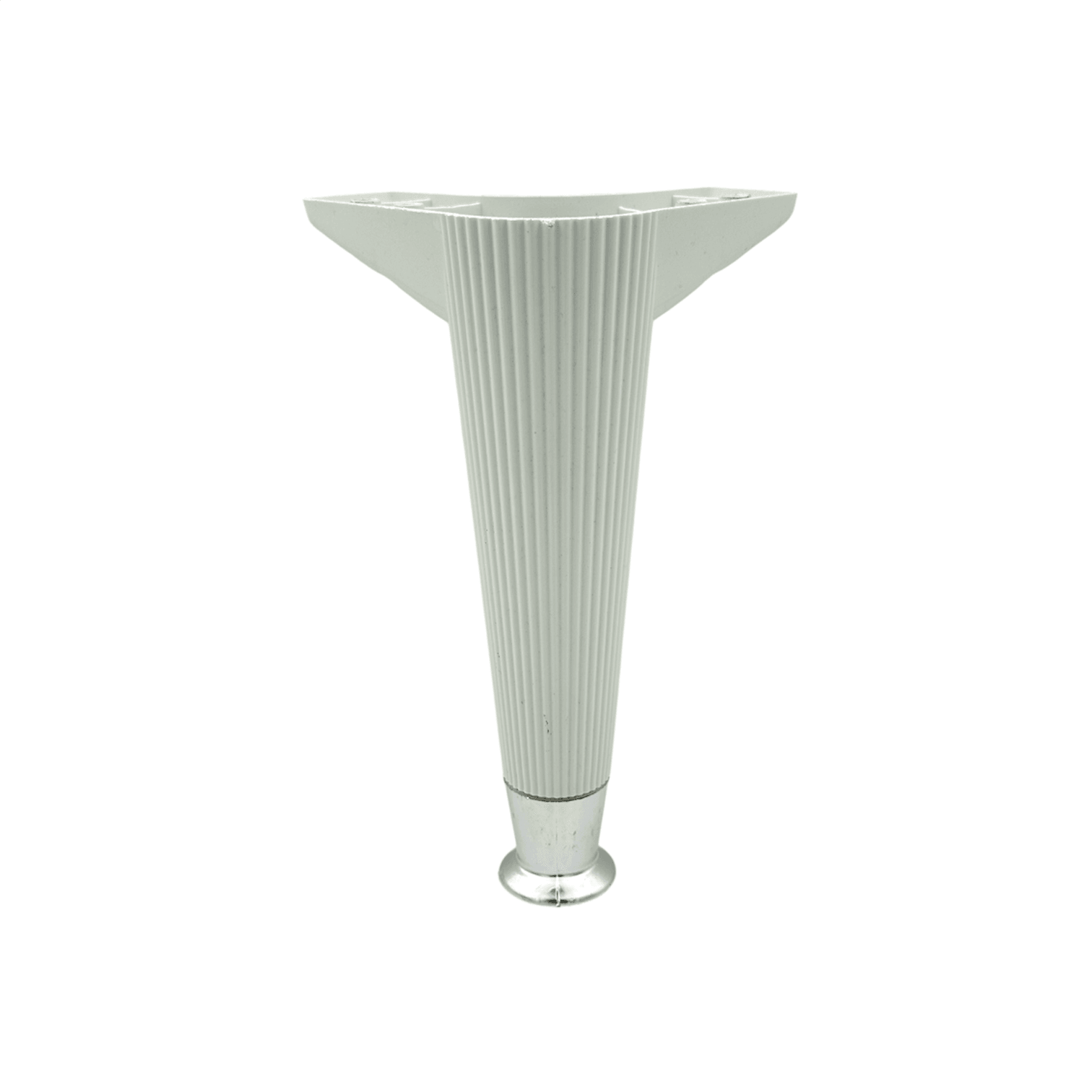 Yağmur Plastik Nefes Ayak Beyaz - Krom 22cm