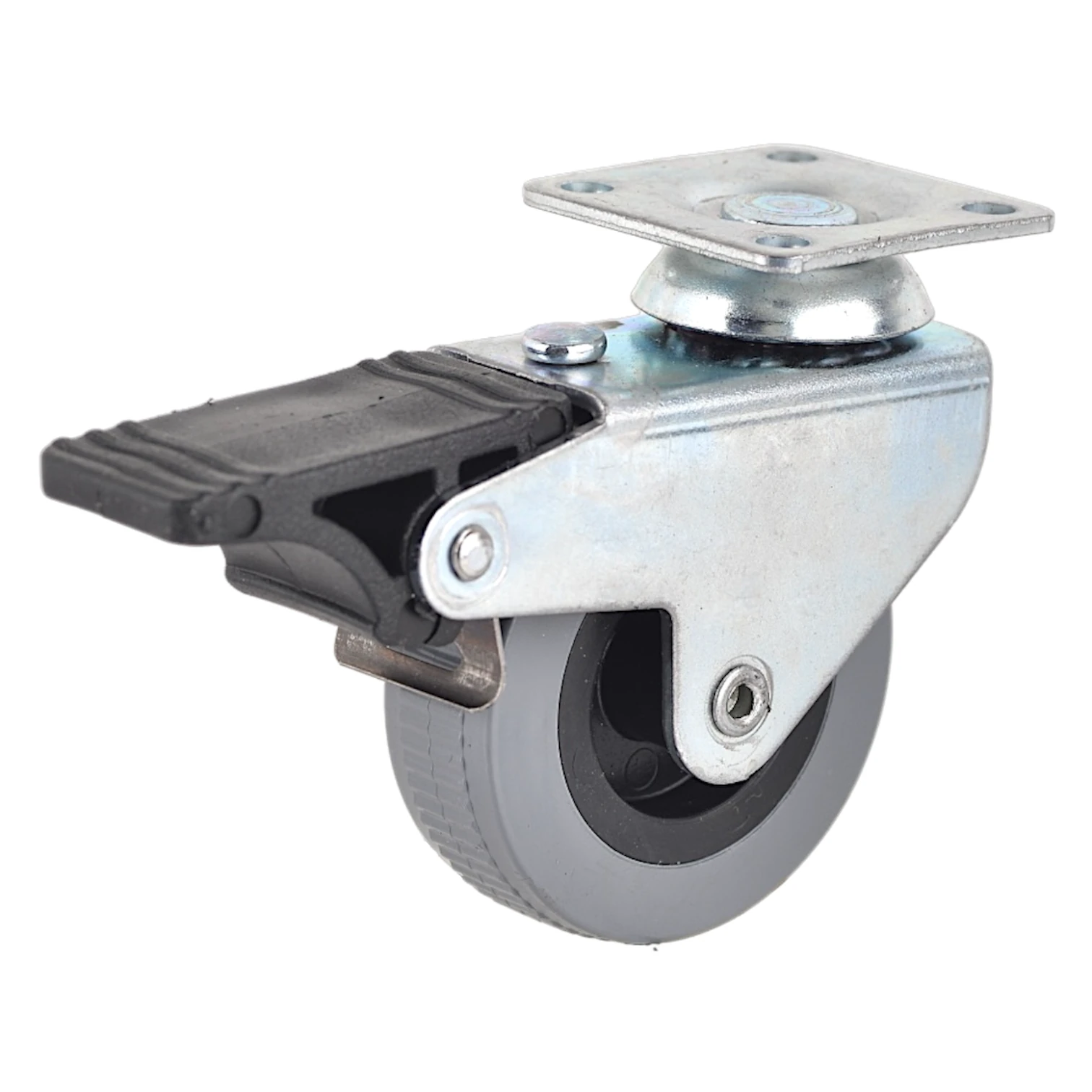 Ertek Gri Frenli Tablalı Tekerlek 50*20 -1321-F