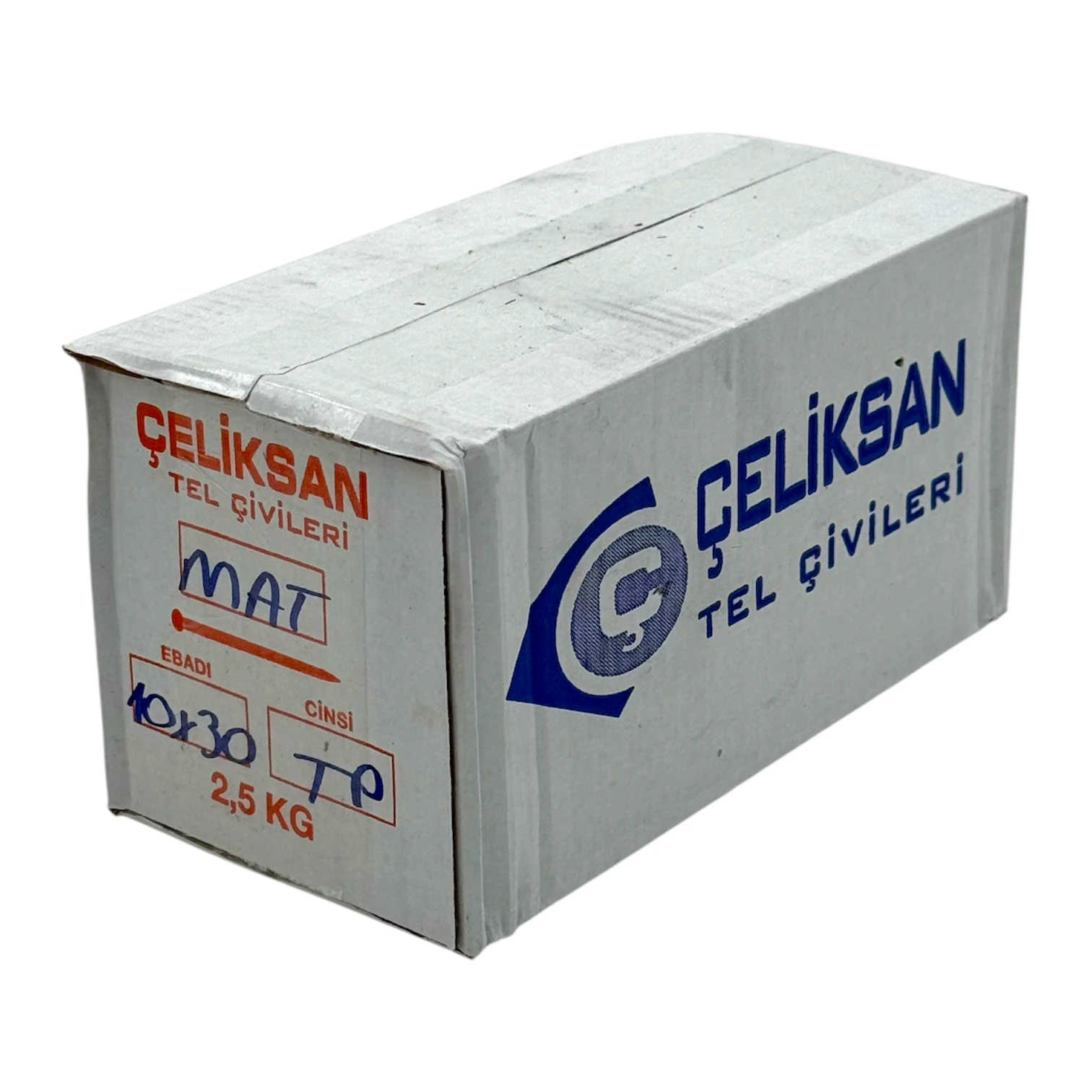 Çeliksan 3'lük Saten Başlı Arkalık Çivisi 2,5kg