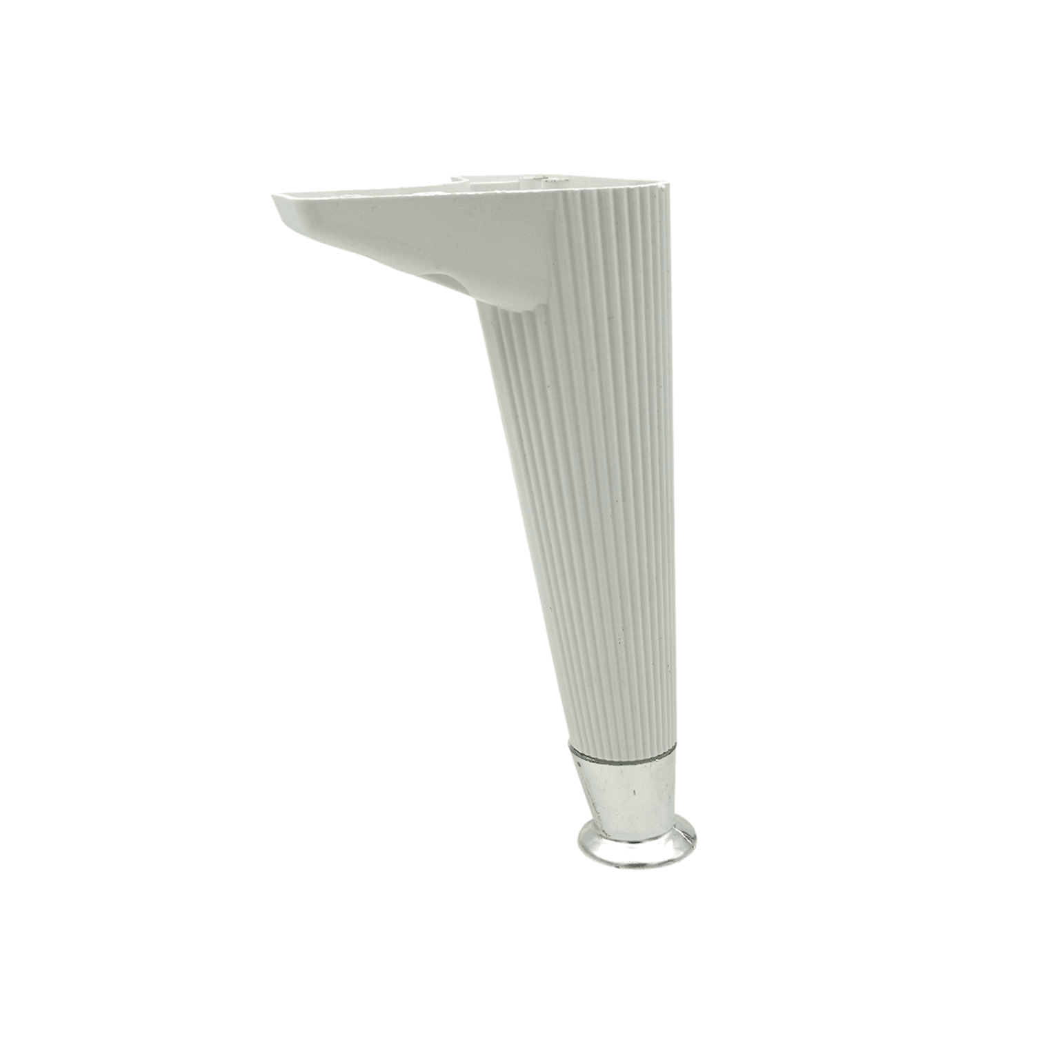 Yağmur Plastik Nefes Ayak Beyaz - Krom 22cm