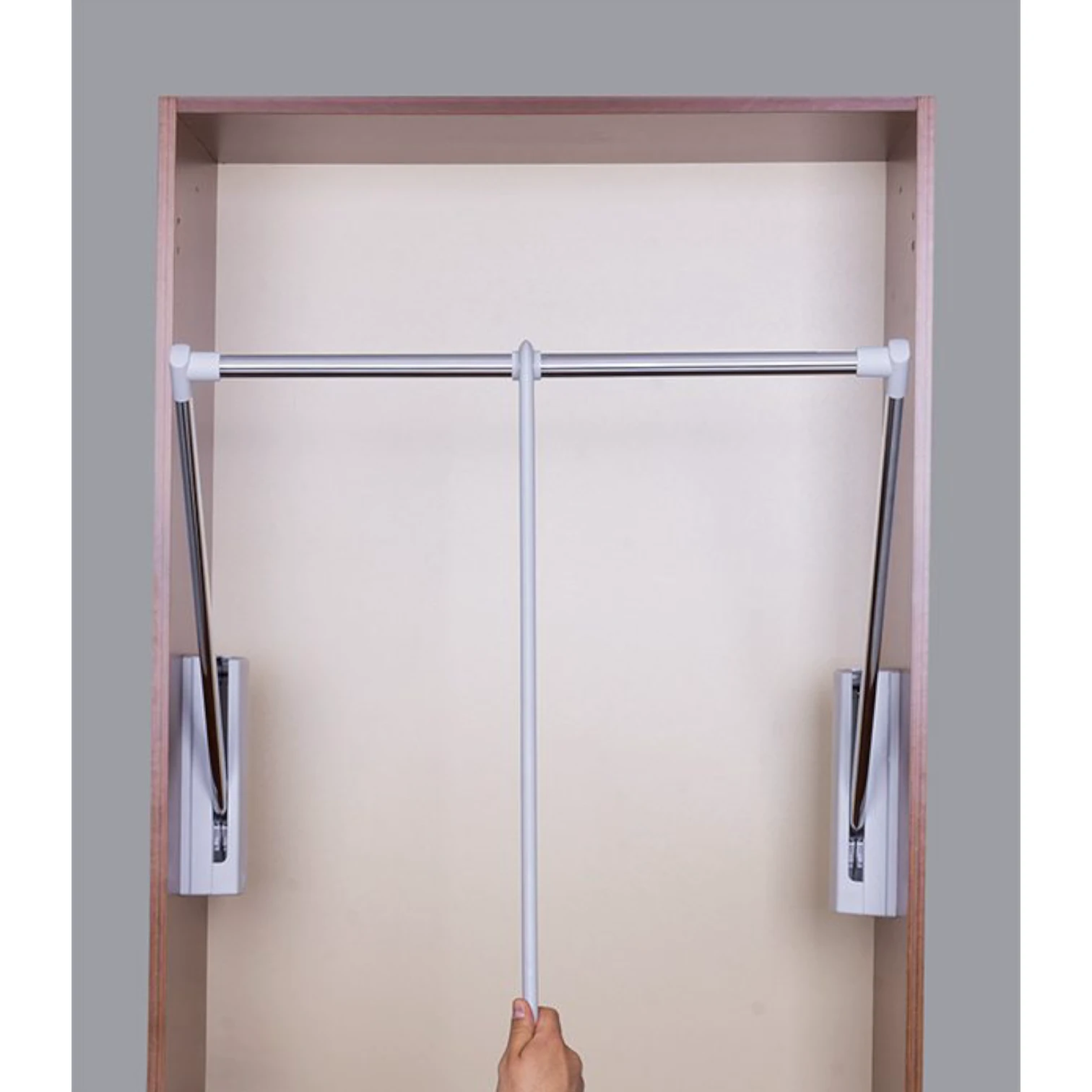 Hanger Lift Avangarde Antrasit Gardrop Asansörü 80-115cm 16kg