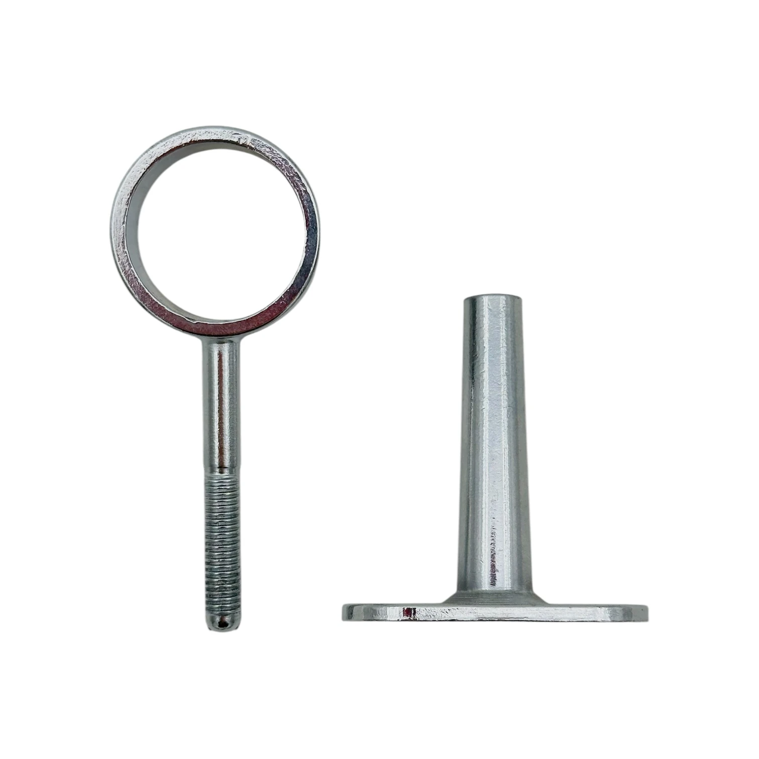 Yuvarlak Metal Ayarlı Ayaklı Flanş Krom Ç:25