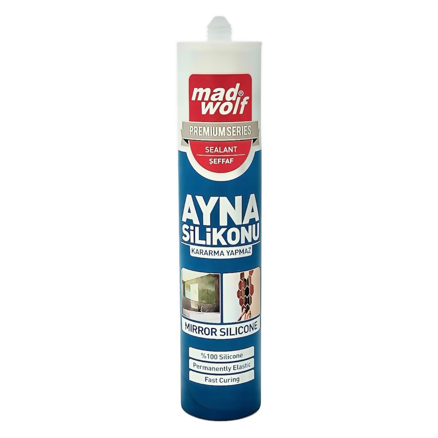 Madwolf Şeffaf Ayna Silikonu 360gr