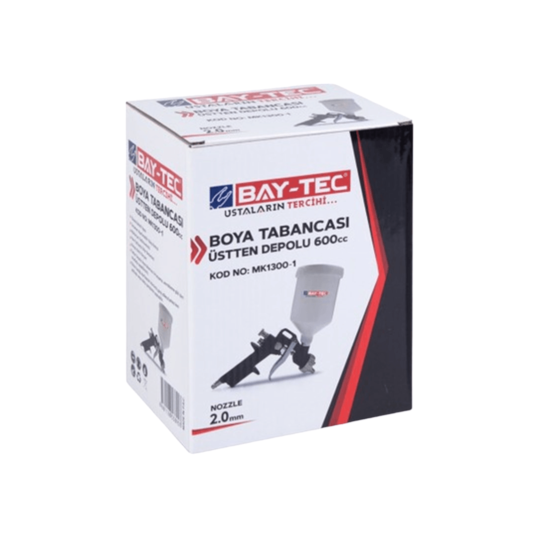 Bay-Tec Üstten Depo Boya Tabancası 1.8mm