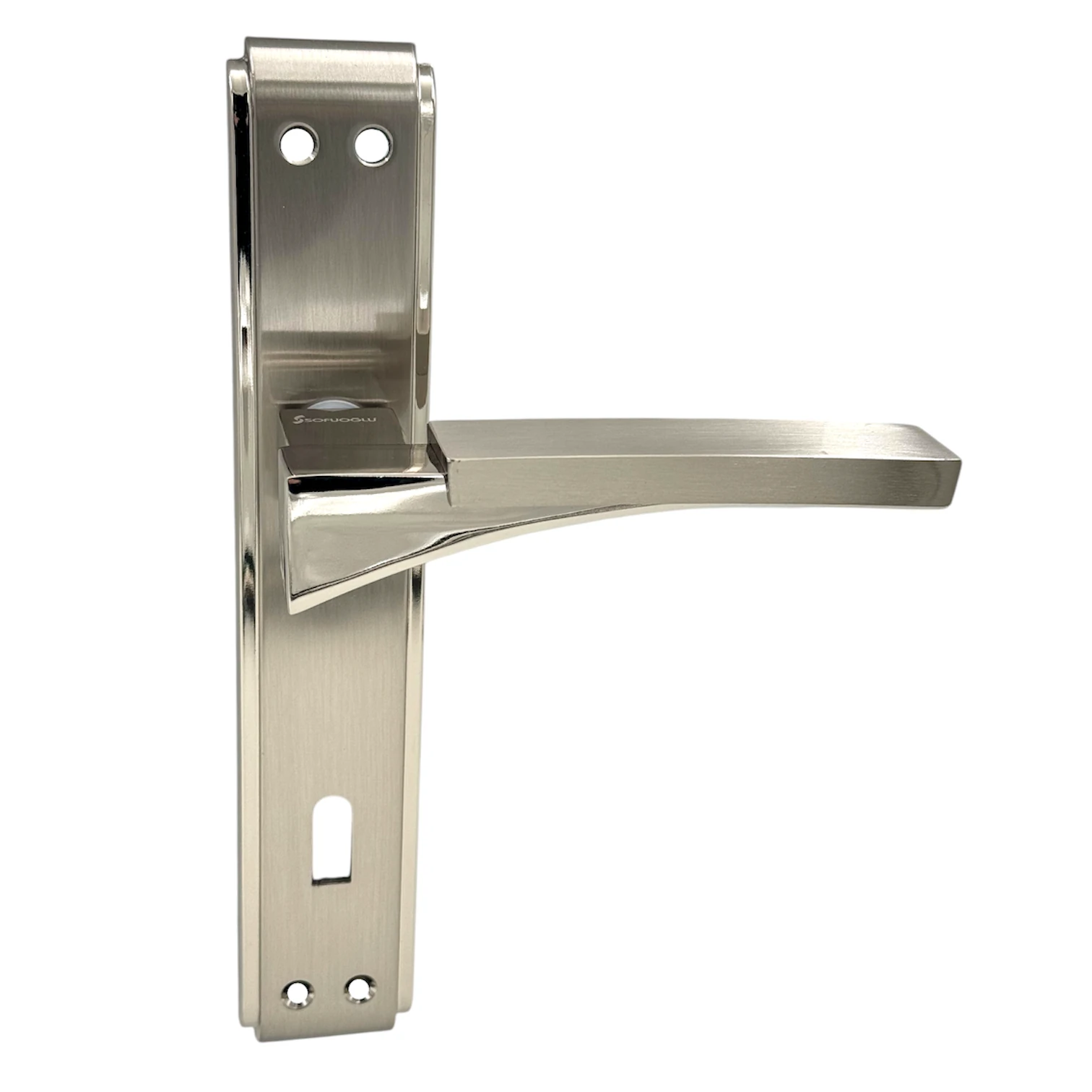 Sofuoğlu Mercan Anka Zamak Nikel Saten Aynalı Kapı Kolu