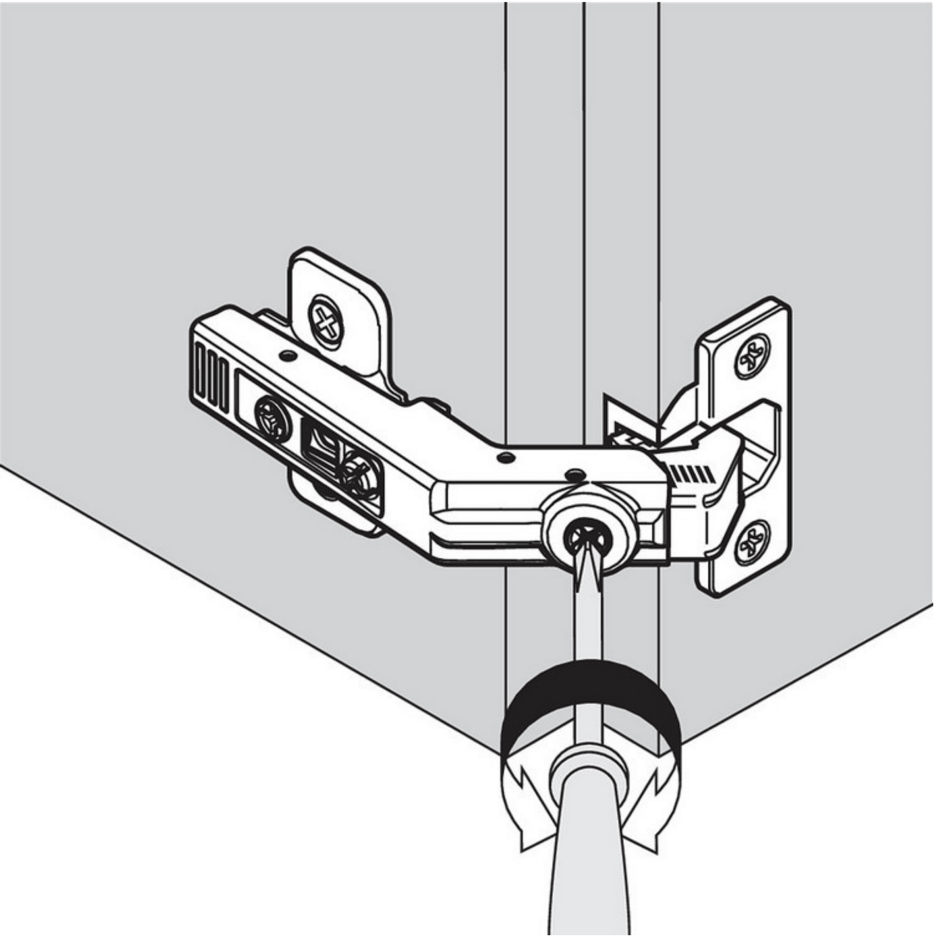 Blum Clip Top Köşe Katlanır Menteşe -79T9550