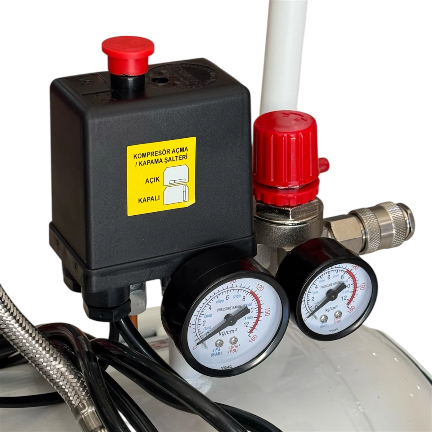 ATTLAS SC 1050J 1HP 50'lik Sessiz Monofaze Kompresör