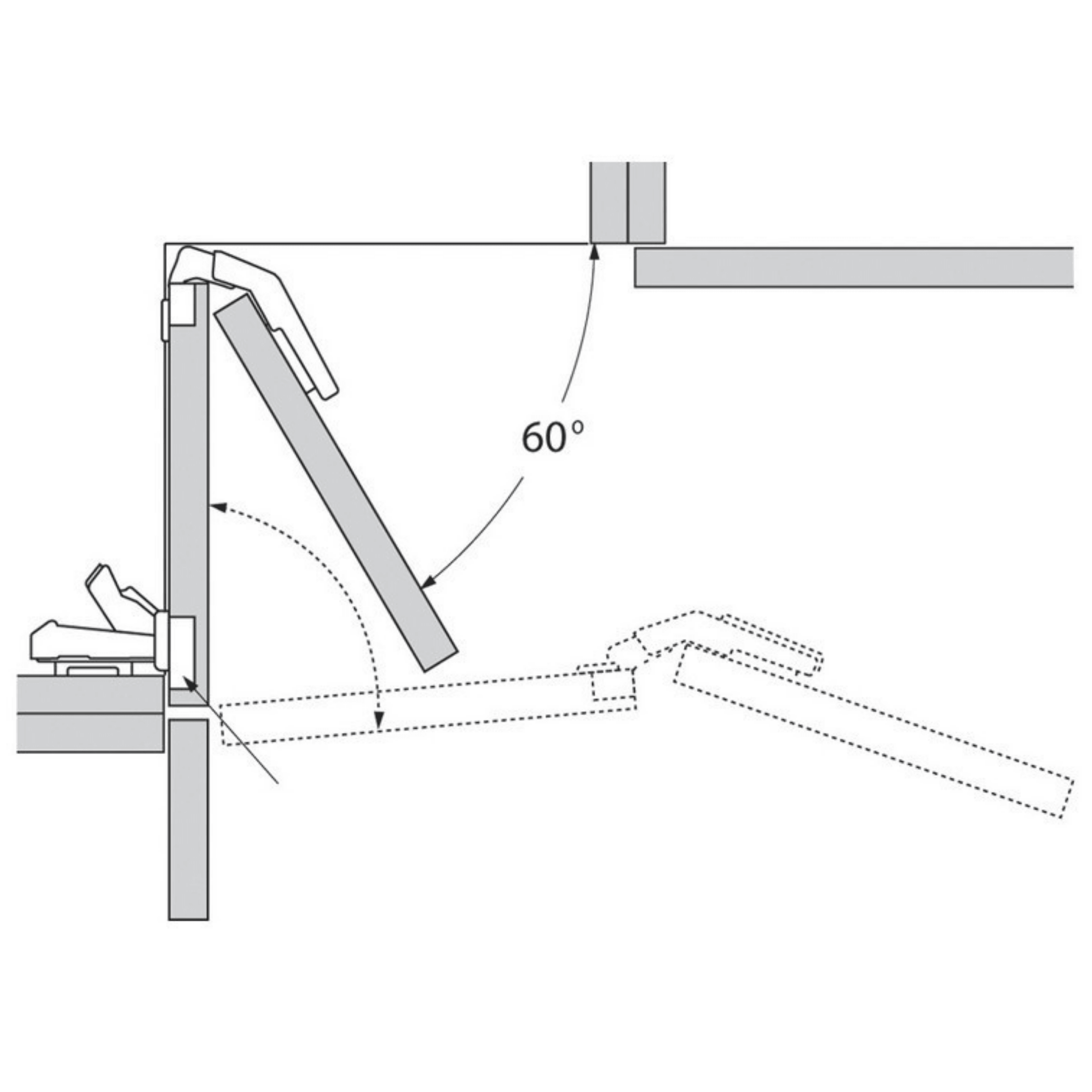 Blum Clip Top Köşe Katlanır Menteşe -79T9550
