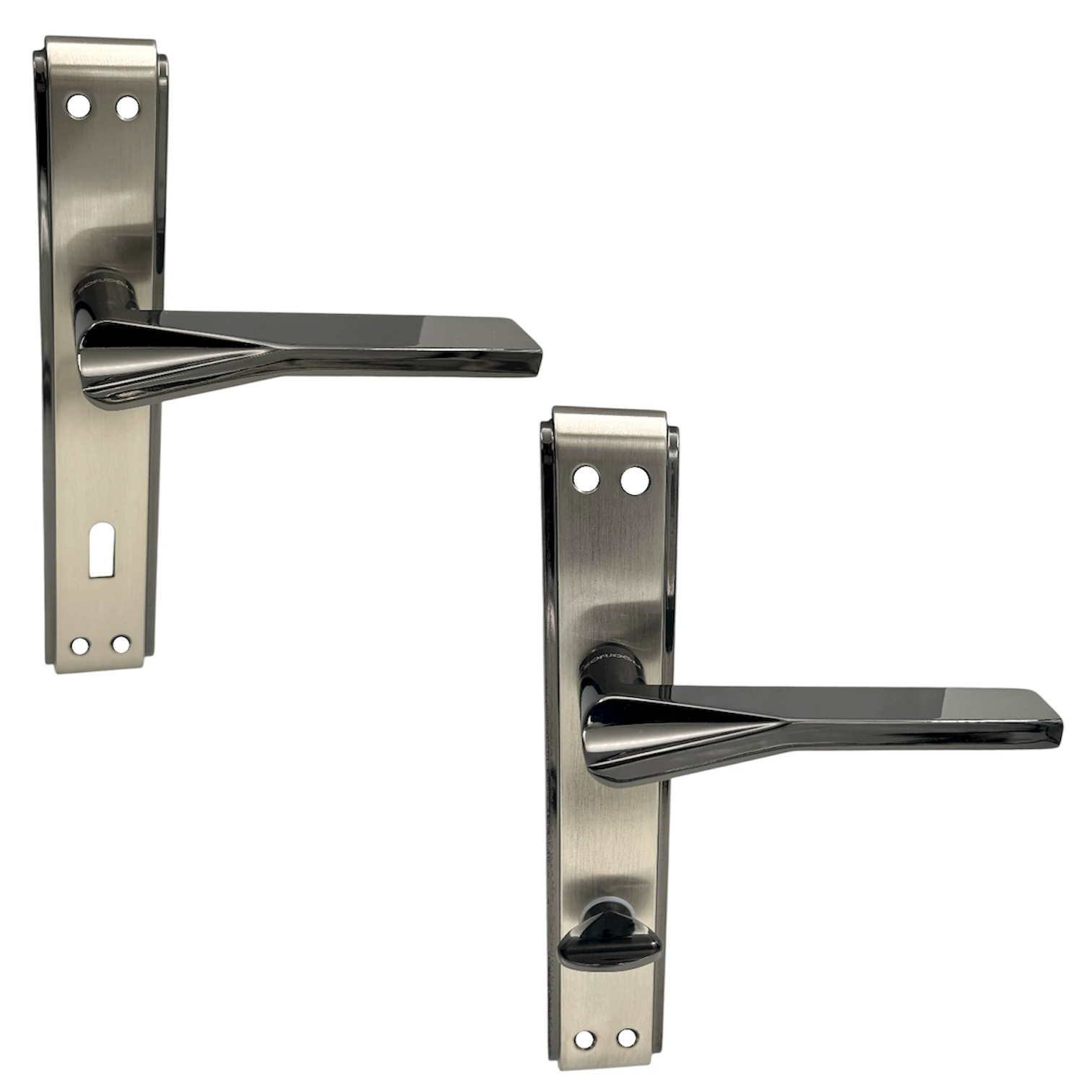 Sofuoğlu Almira Anka Zamak Füme Saten Aynalı Kapı Kolu