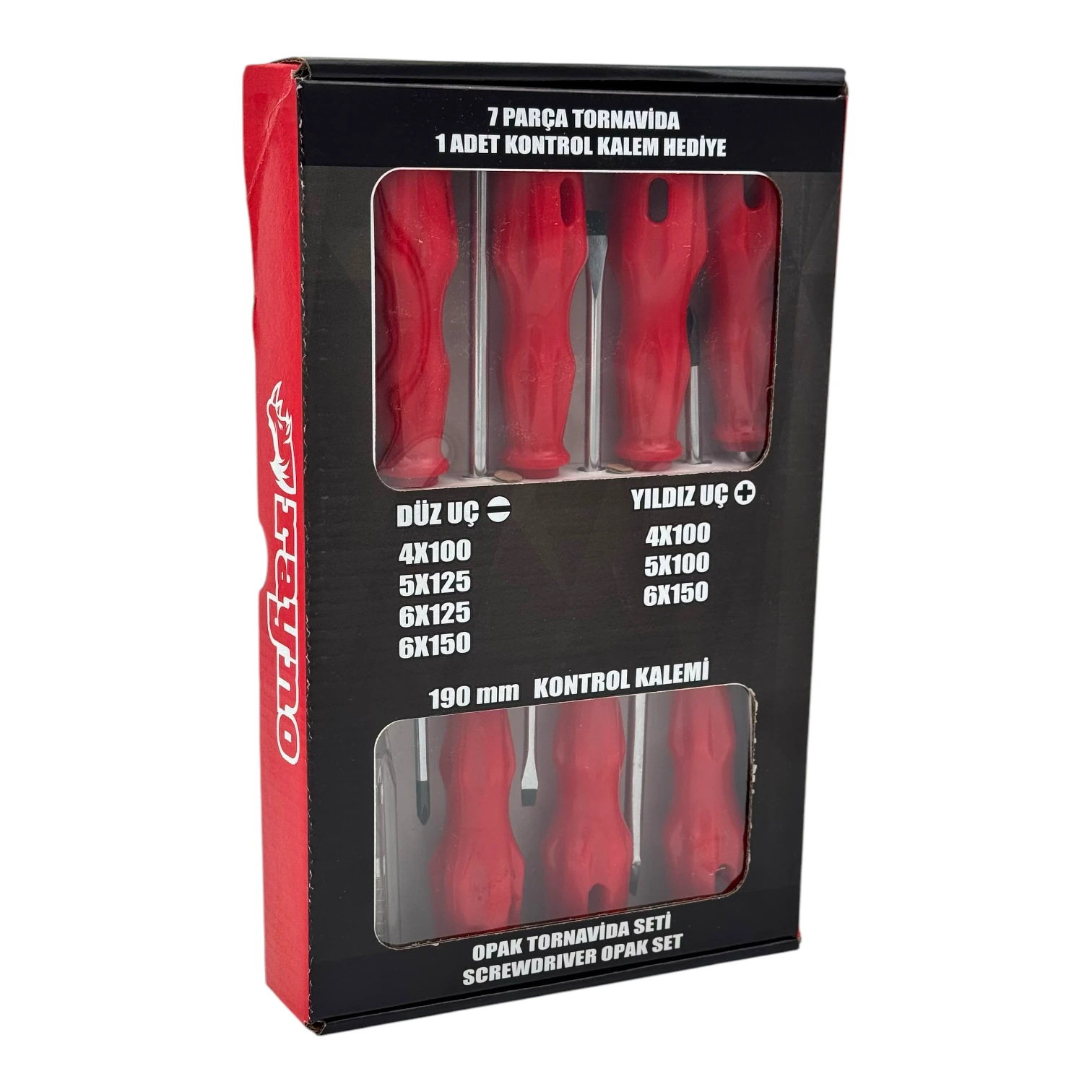 Rayno 8 Parça Tornavida Seti