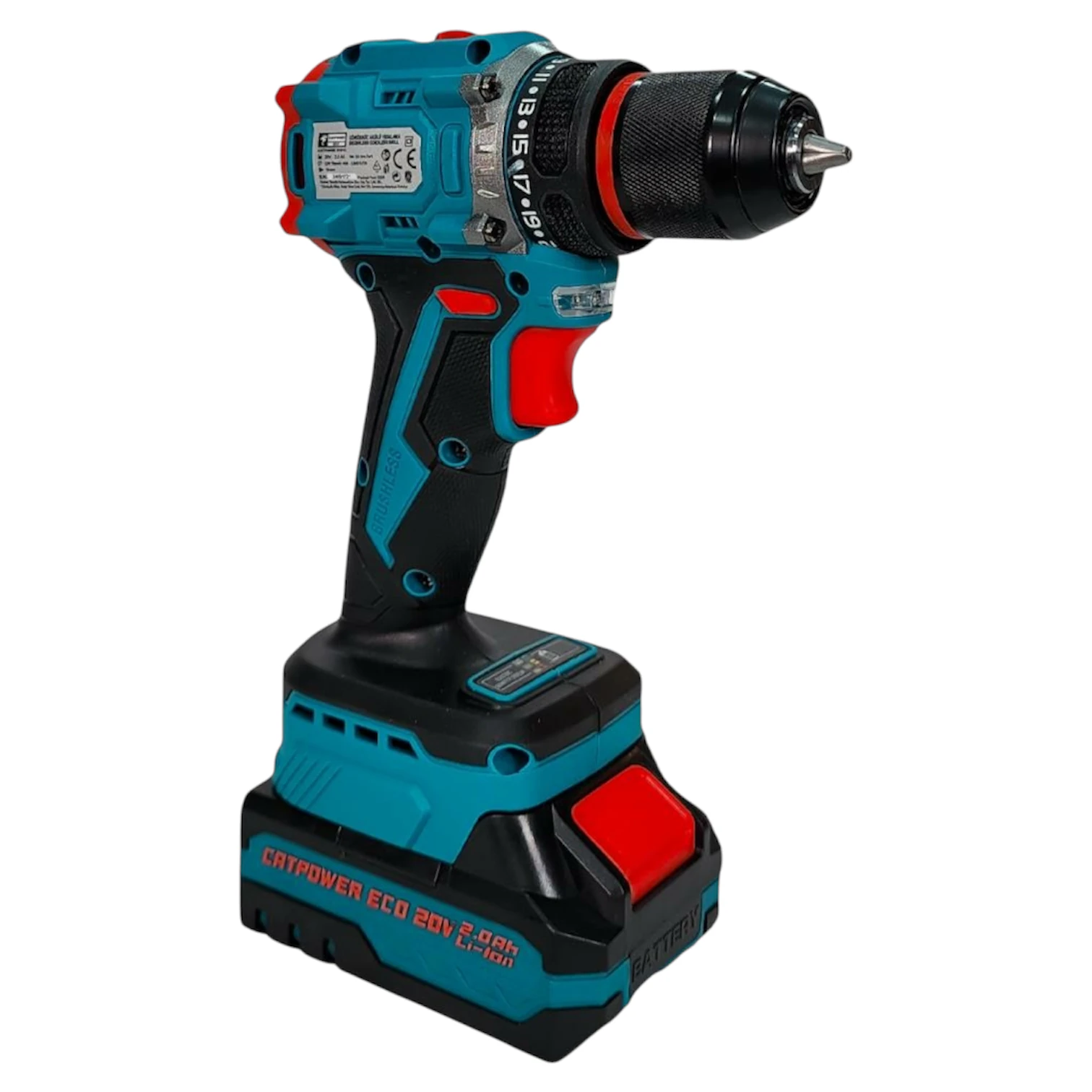 Catpower E1010 Kömürsüz Akülü Vidalama Li-İon 20V 2.0Ah 10mm