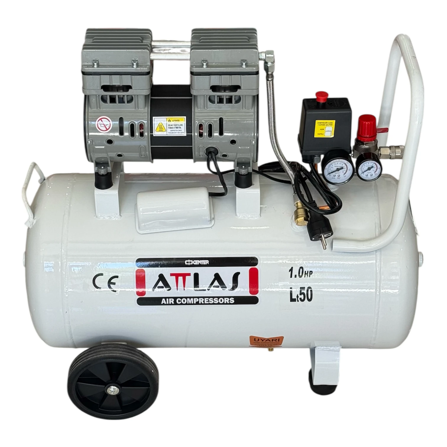 ATTLAS SC 1050J 1HP 50'lik Sessiz Monofaze Kompresör