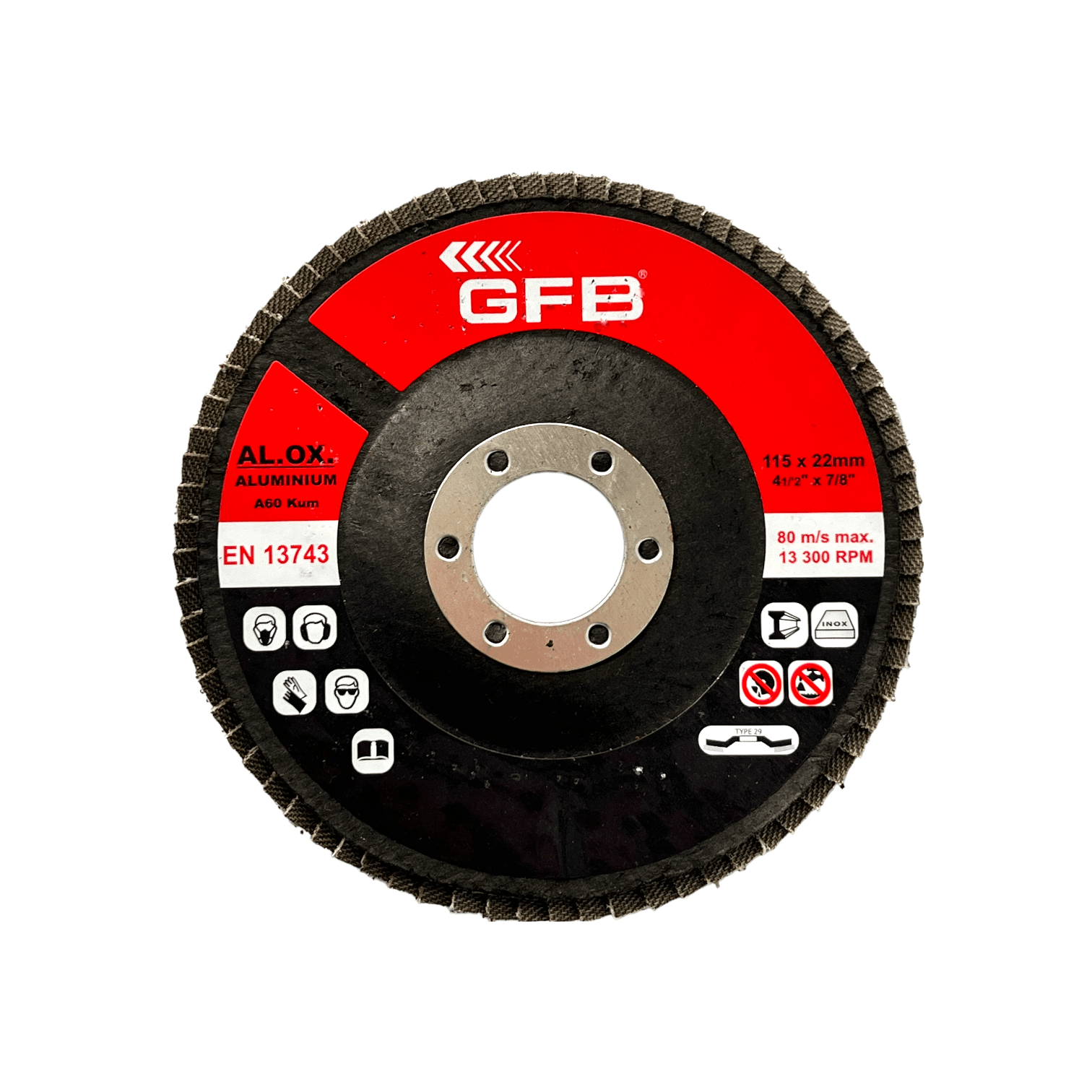 Flap Disk Zımpara 115mm